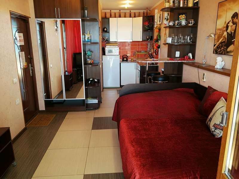 Номер-студия с видом на море