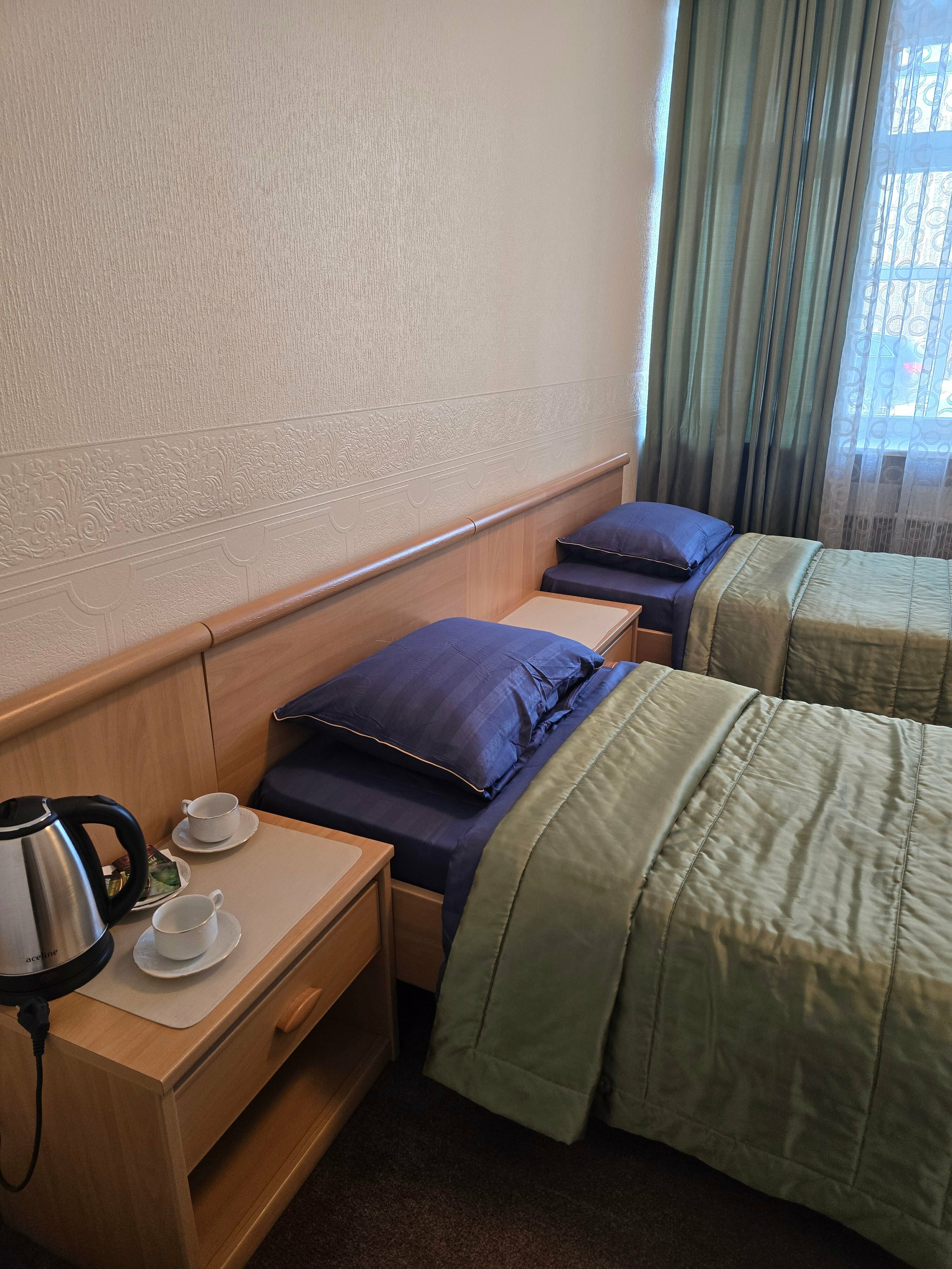 Двухместный номер с 2 отдельными кроватями и балконом