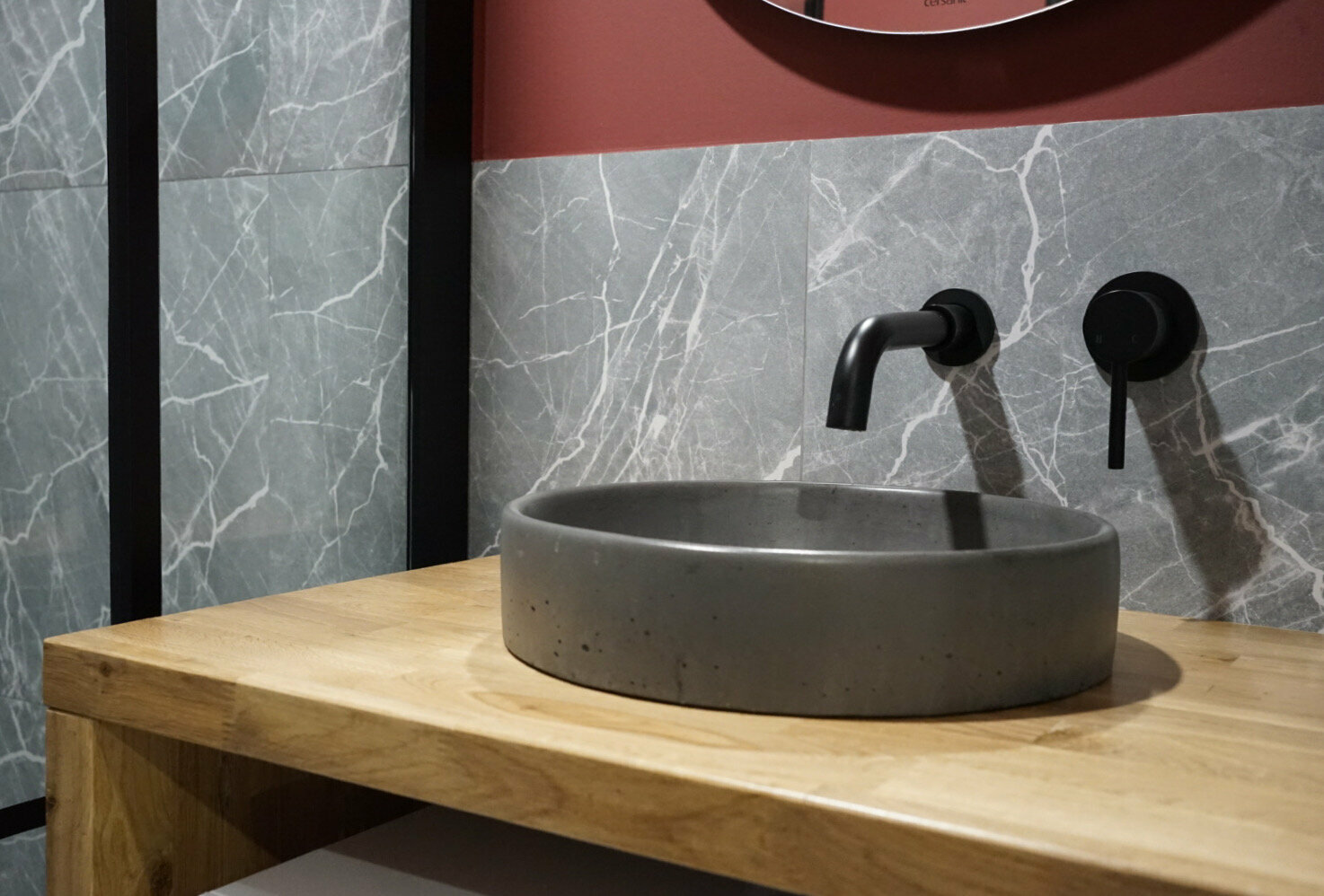 Студия "Бордовая" с кондиционером