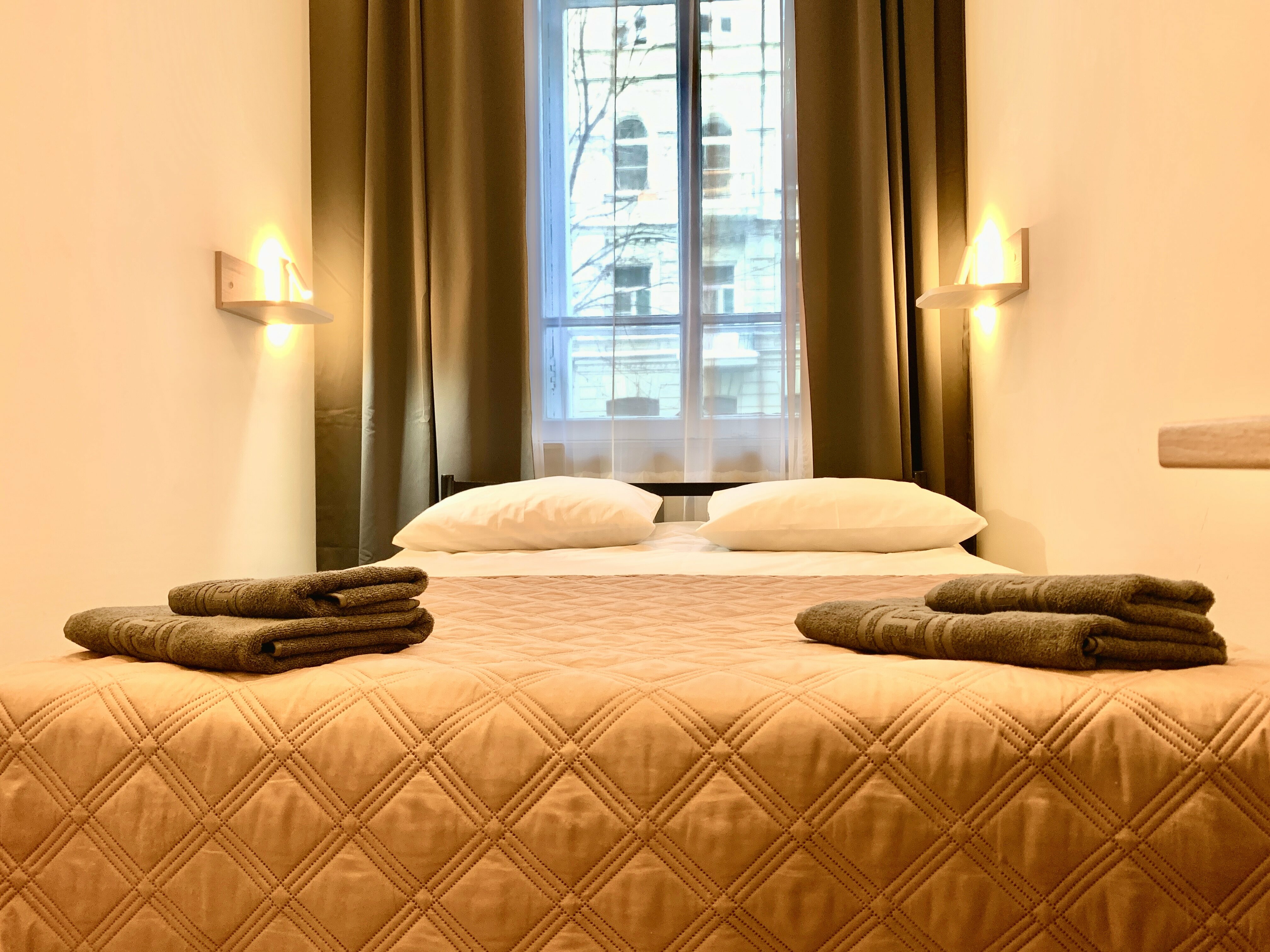 Двухместный номер с 1 кроватью и собственной ванной комнатой