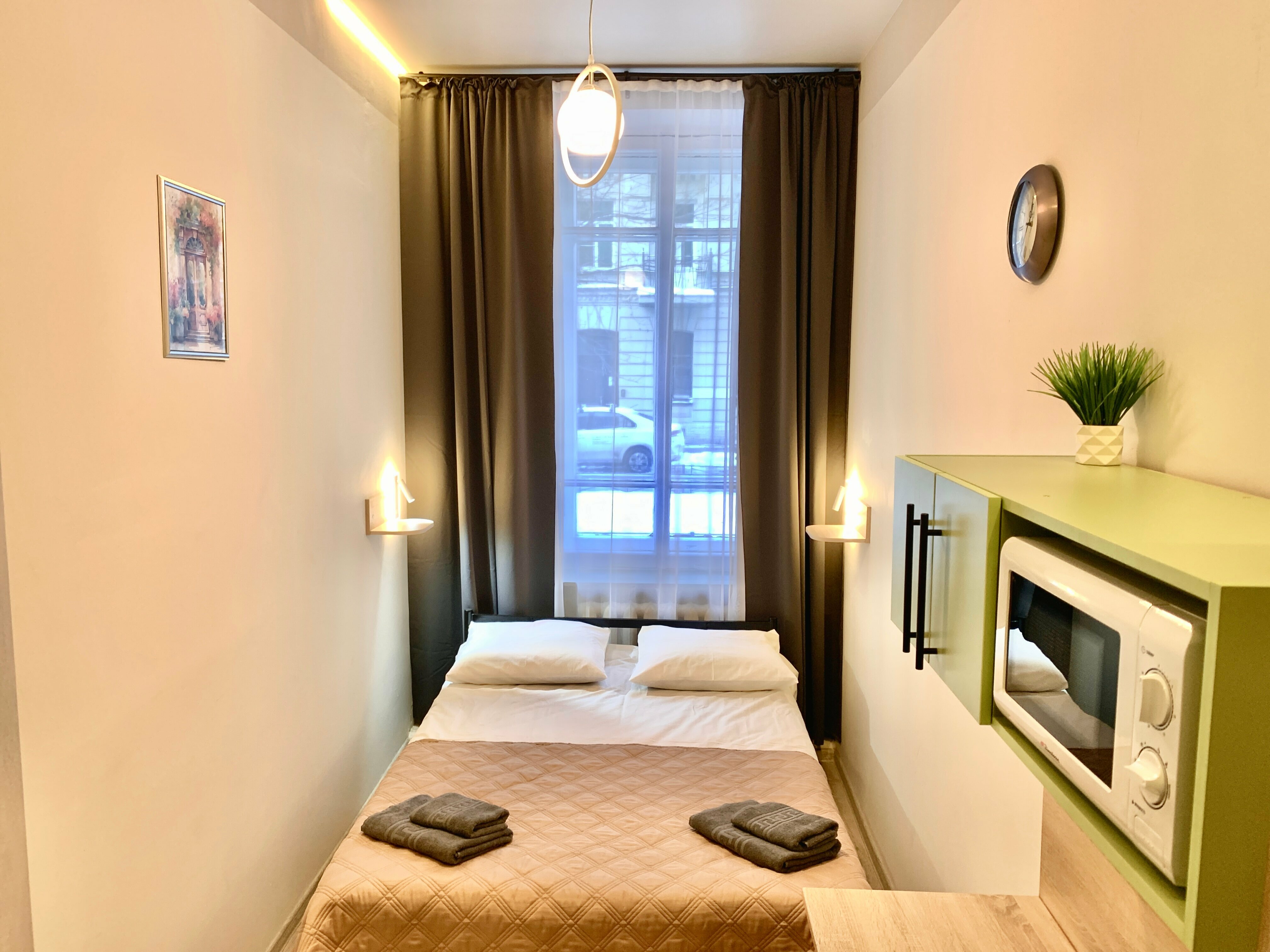 Двухместный номер с 1 кроватью и собственной ванной комнатой