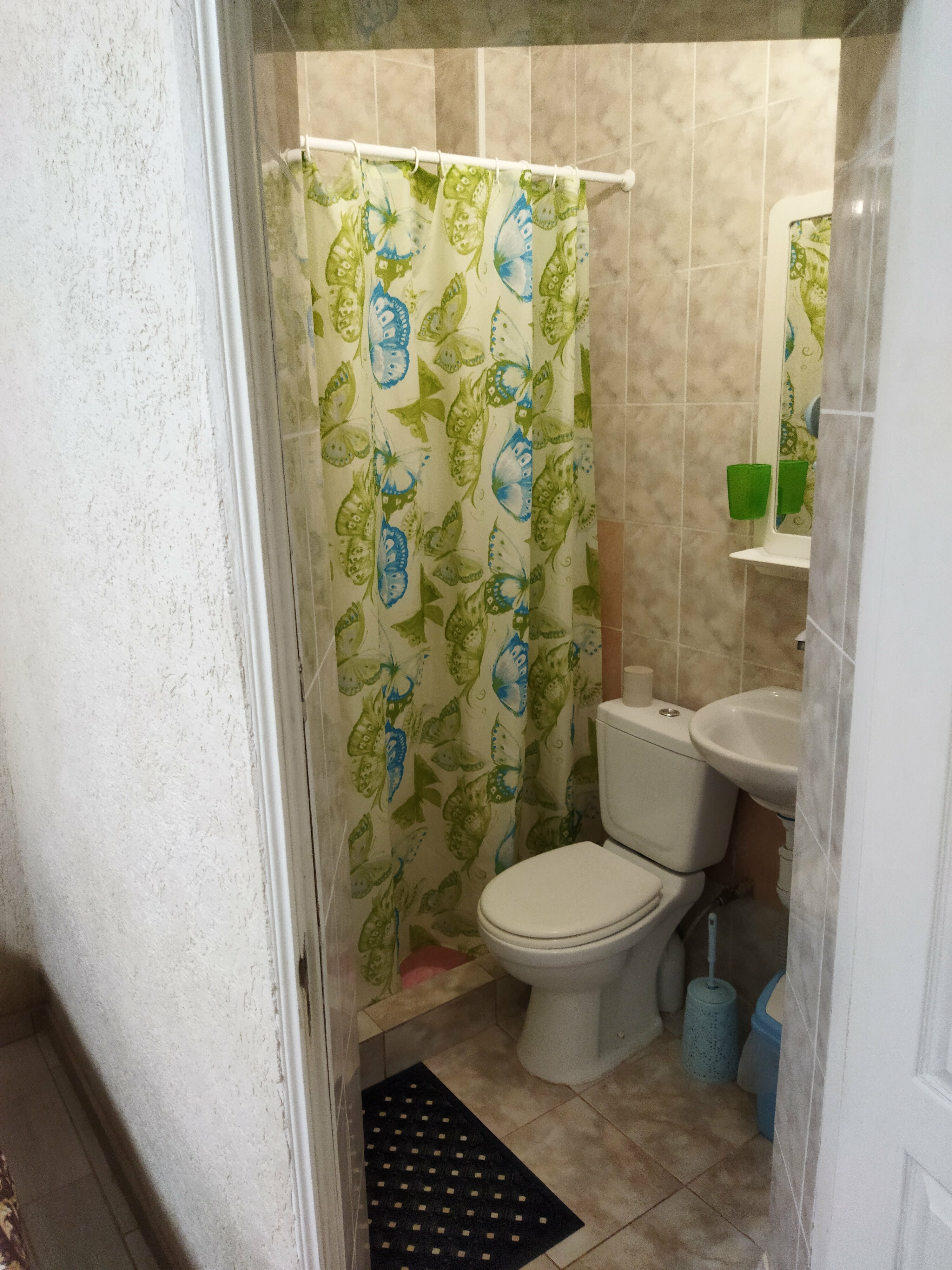 Трехместный номер с террасой