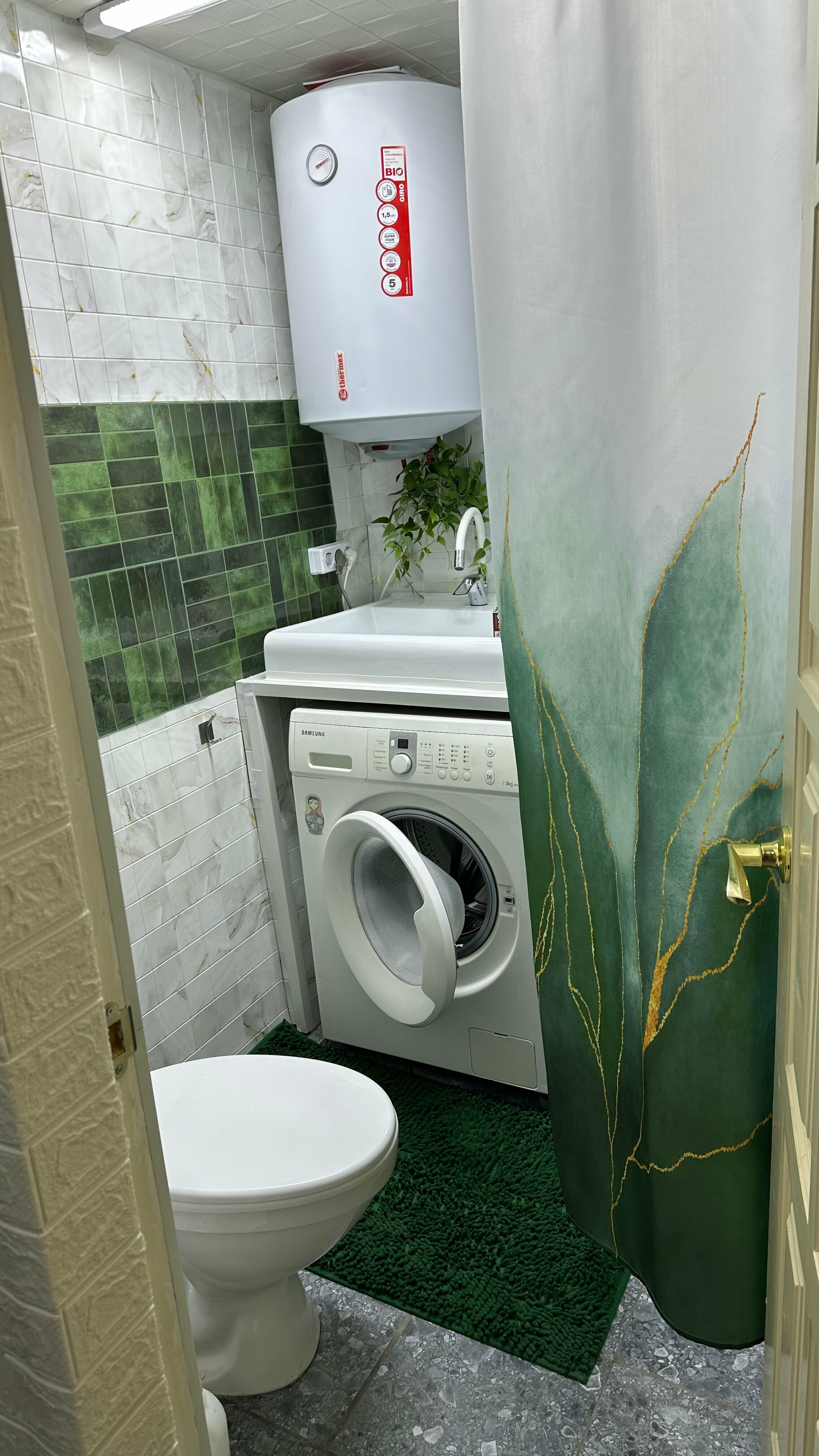 Семейный номер с душем