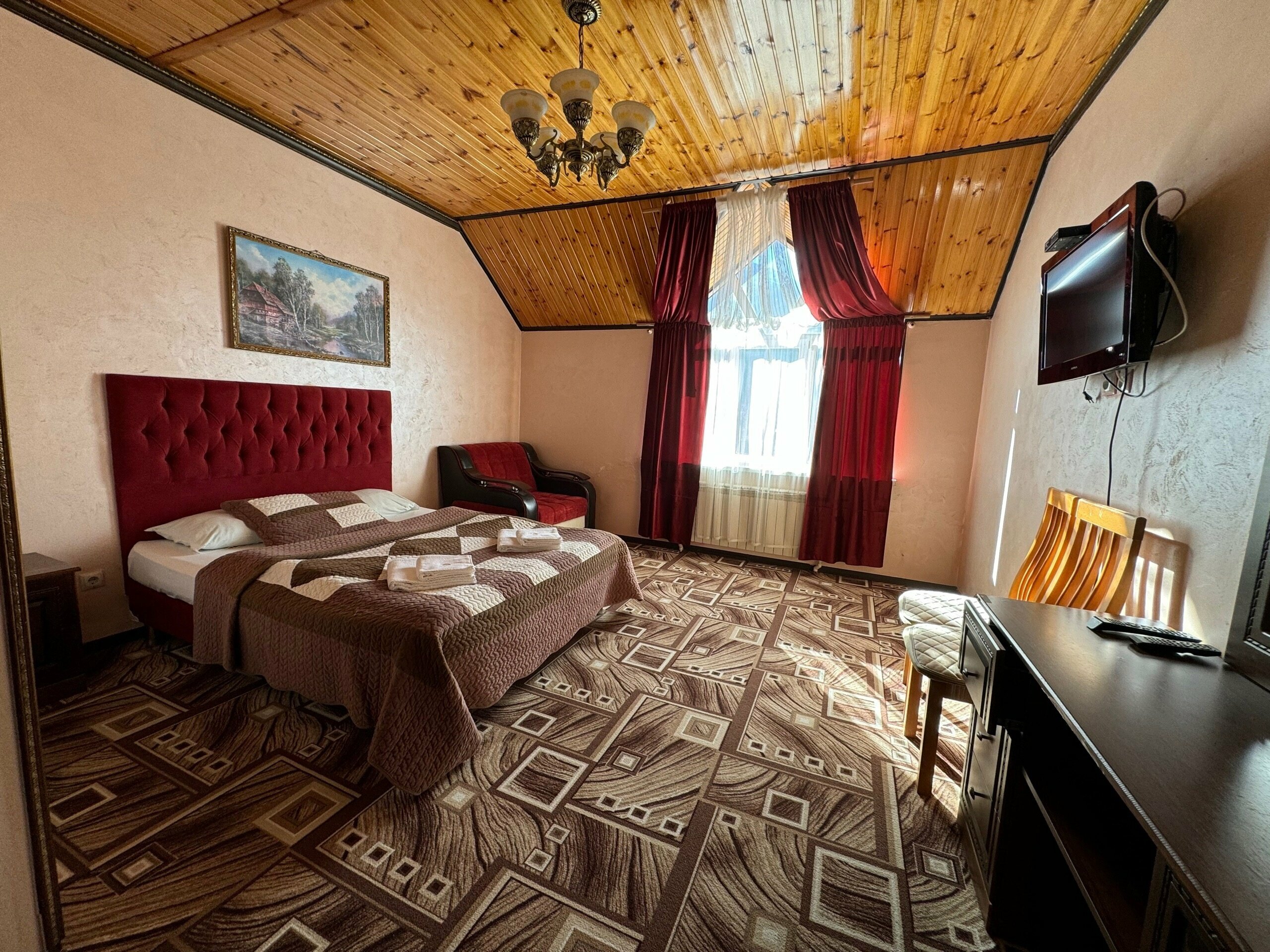 Большой двухместный номер с 1 кроватью