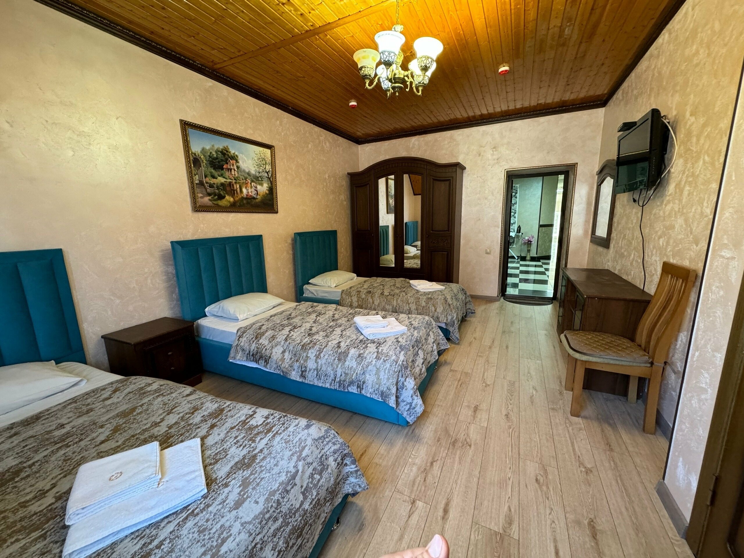 Двухместный номер с 2 двуспальными кроватями