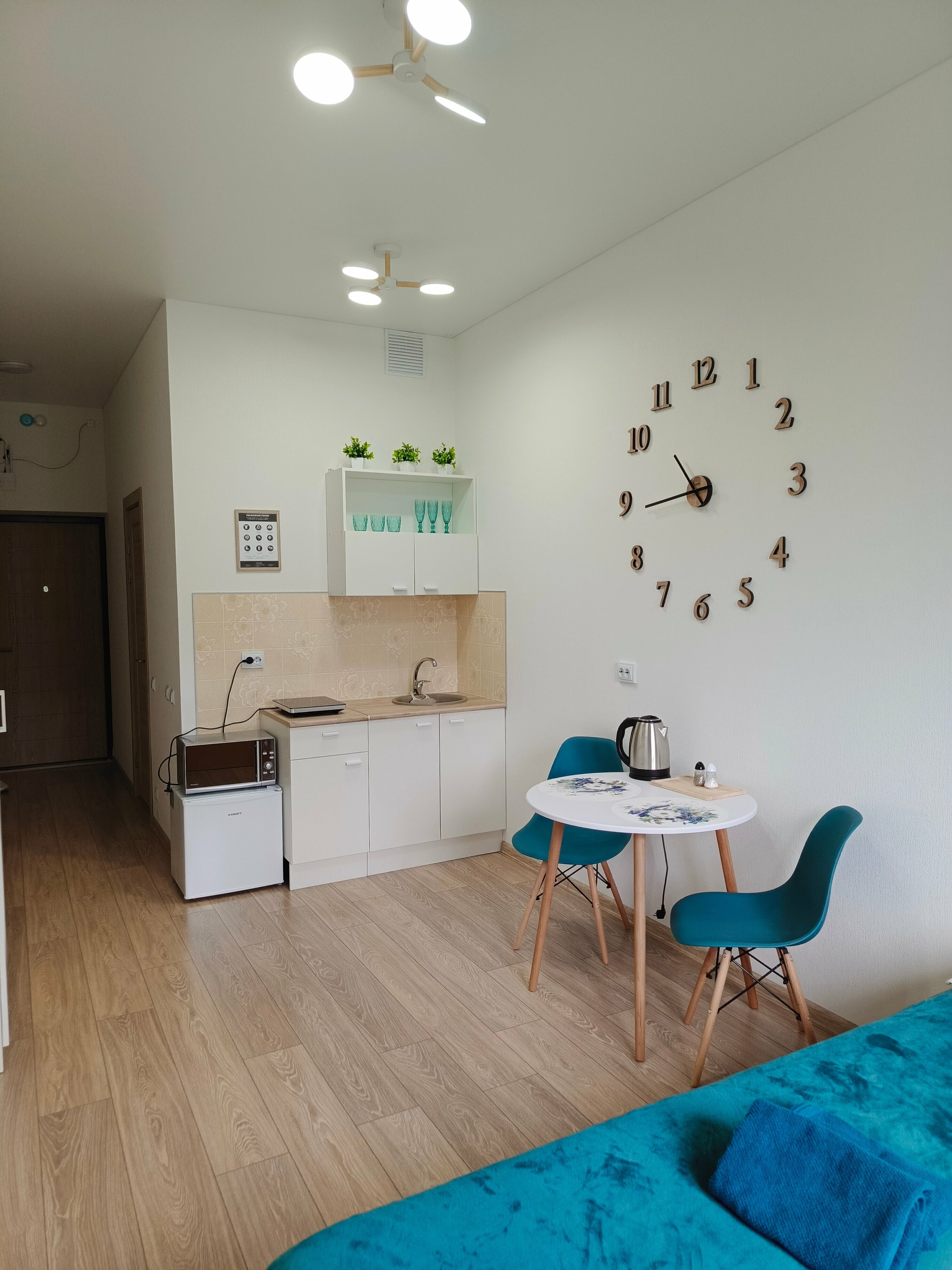 Двухместный номер с 1 кроватью и видом на горы