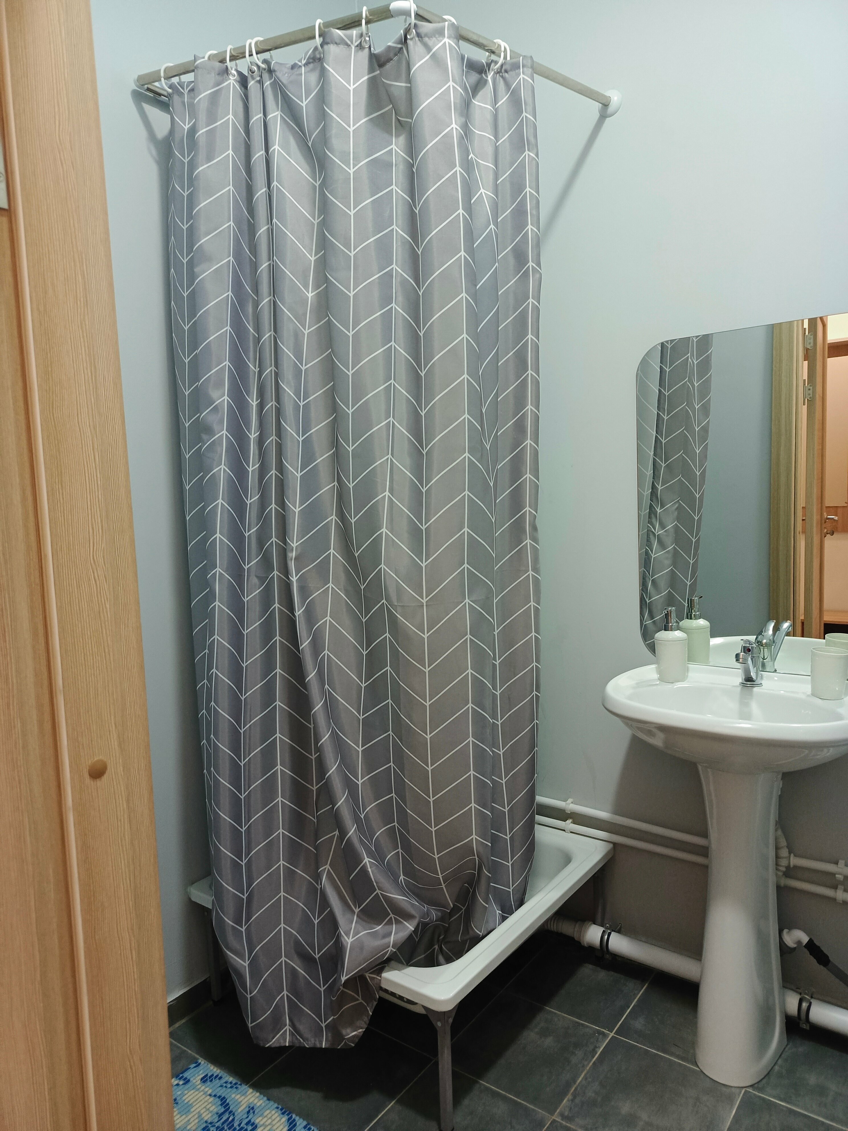 Двухместный номер с 1 кроватью и видом на горы