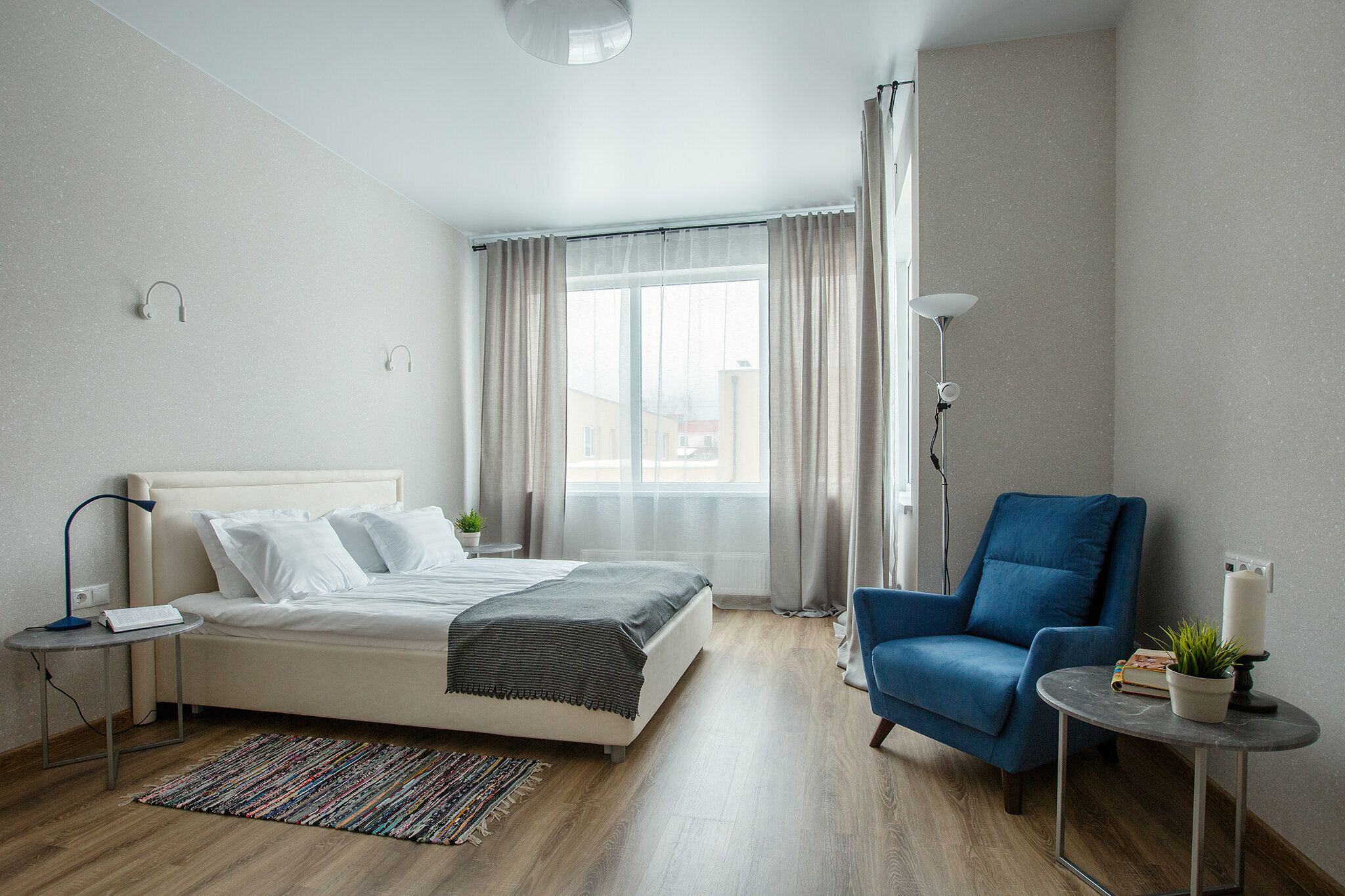 Таунхаус с балконом и уютной террасой