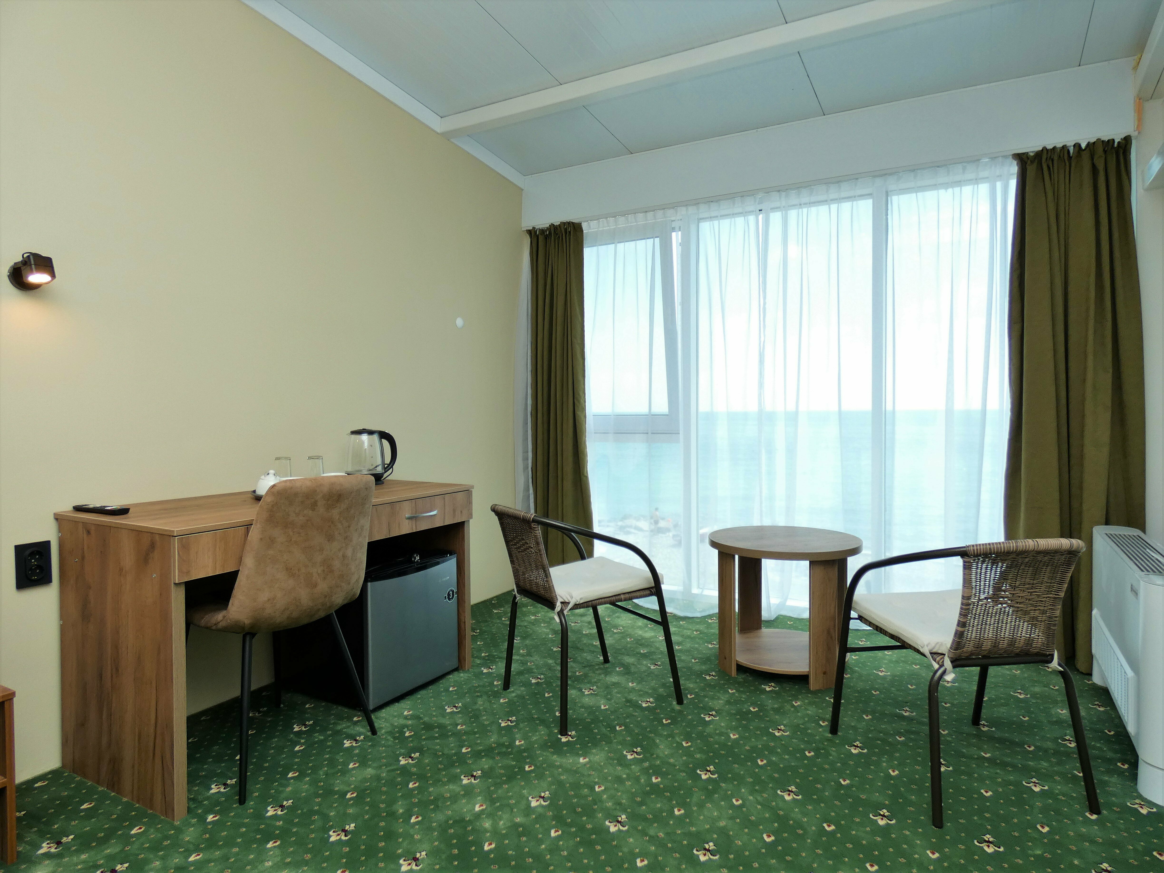 Двухместный номер Делюкс с 1 кроватью и видом на море