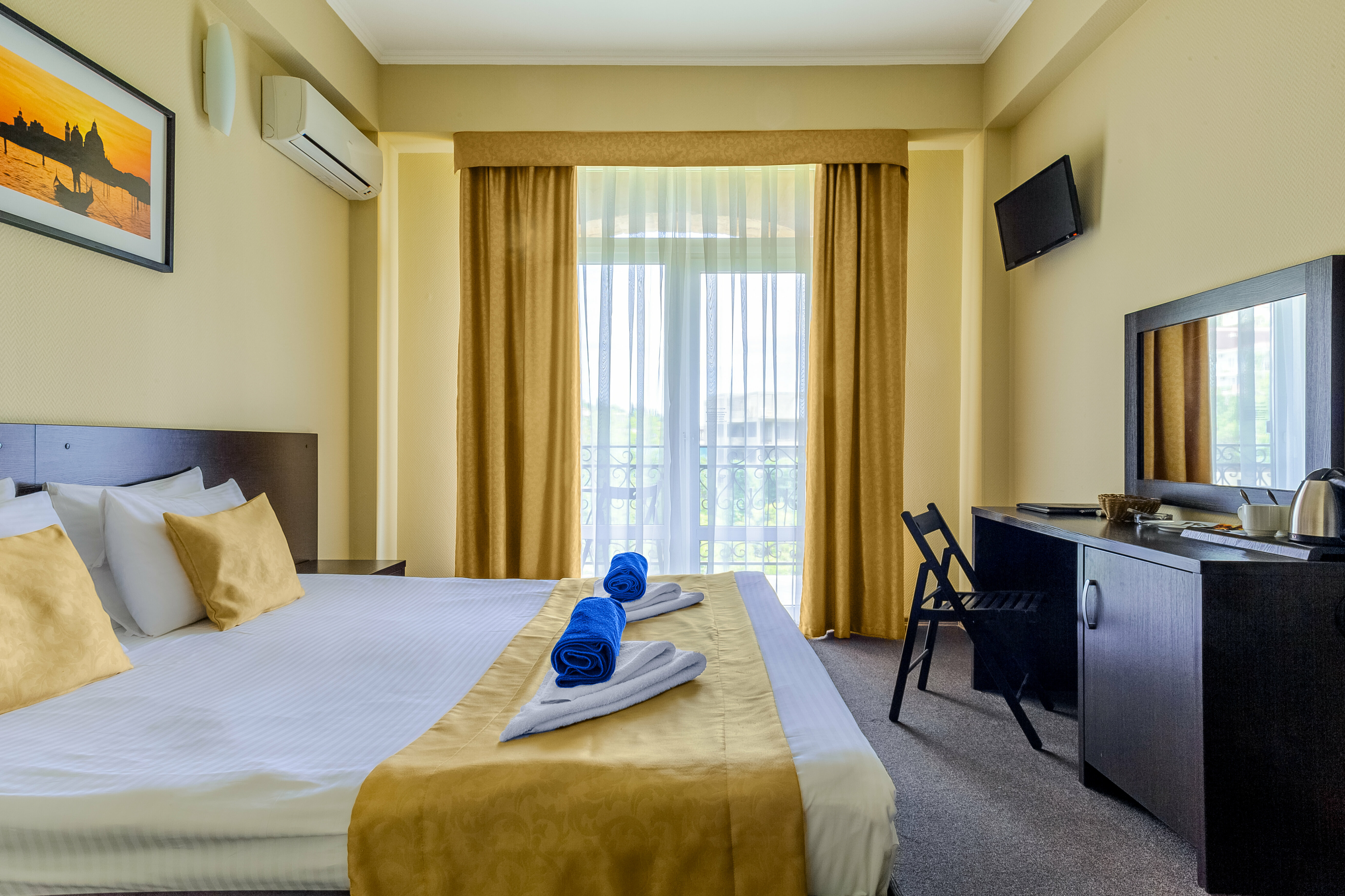 Стандартный двухместный номер с 1 кроватью или 2 отдельными кроватями