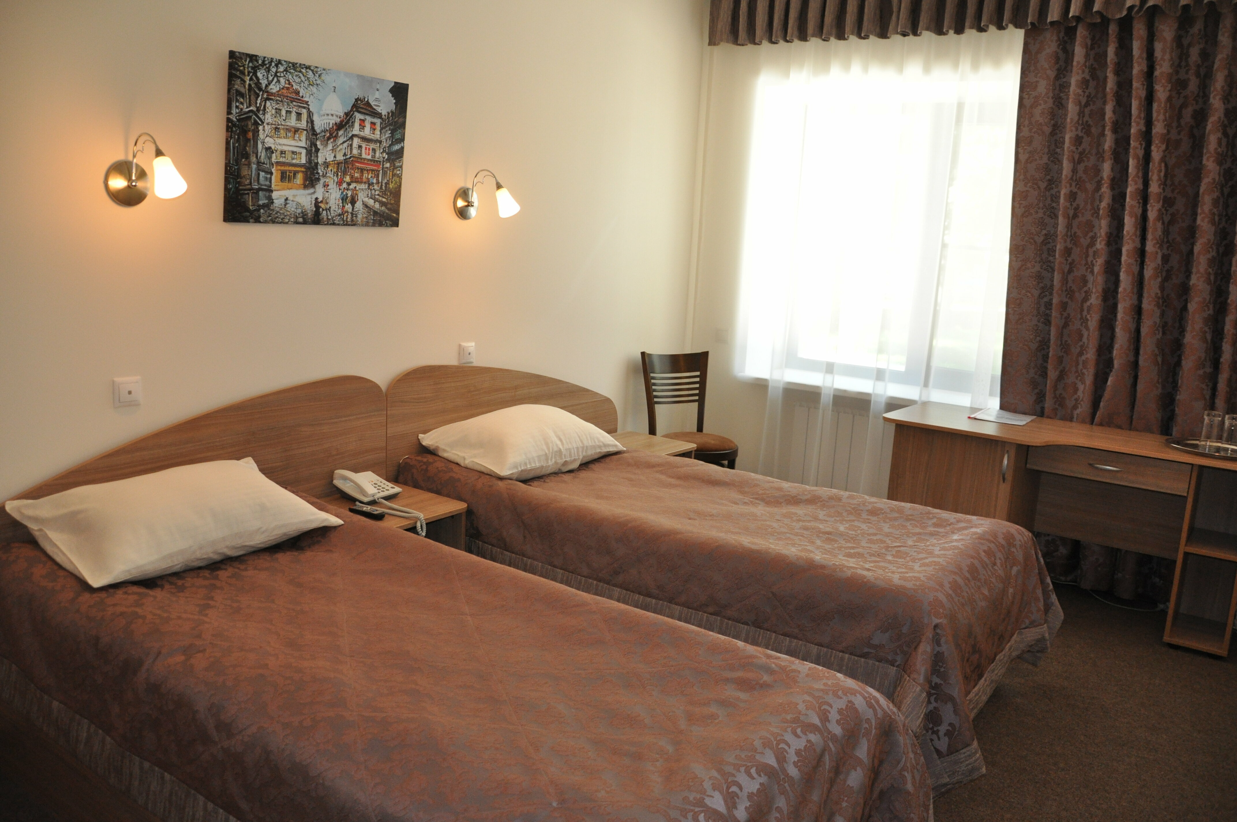 Двухместный номер с 2 отдельными кроватями