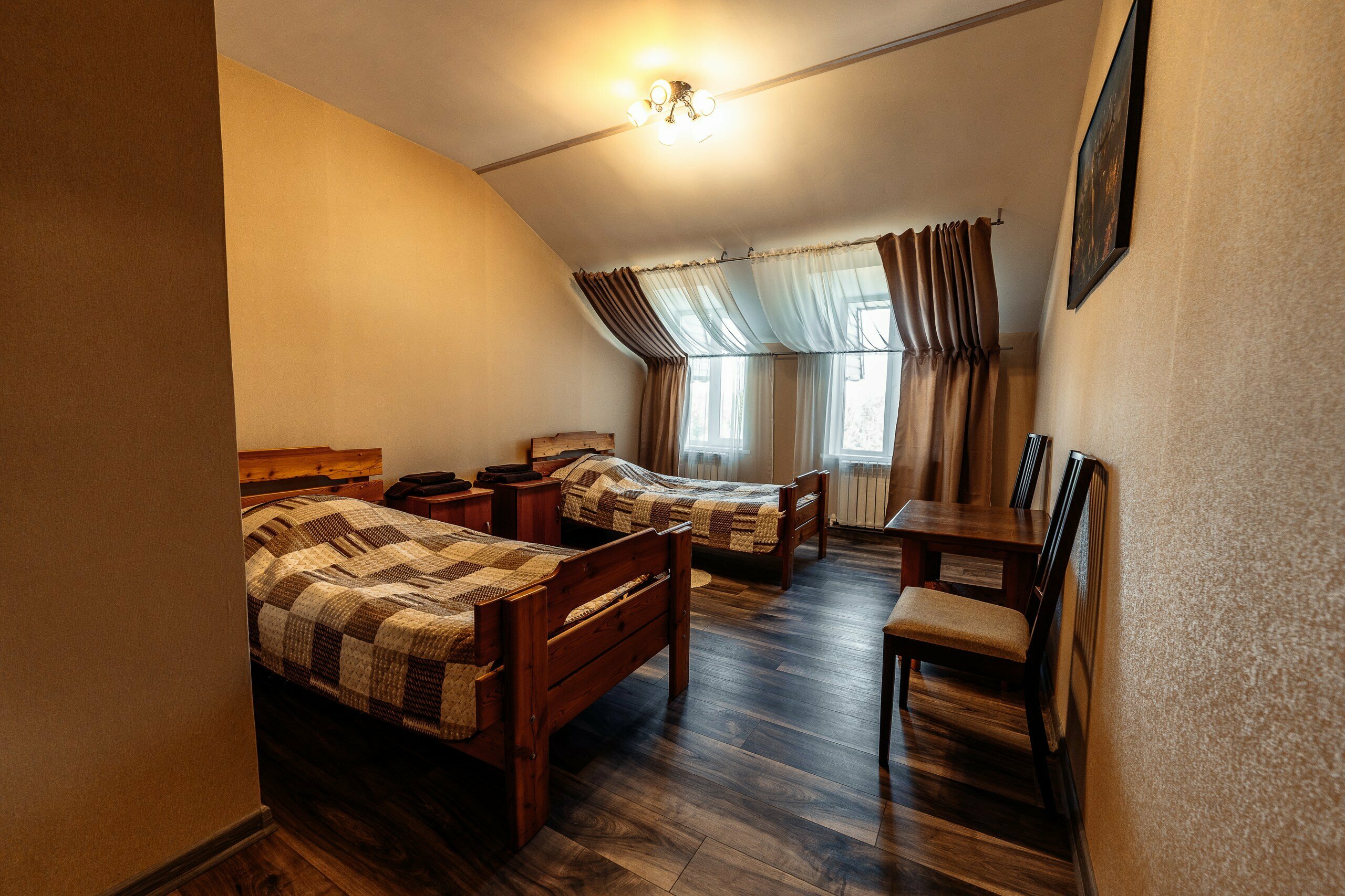 Бюджетный двухместный номер с 2 отдельными кроватями