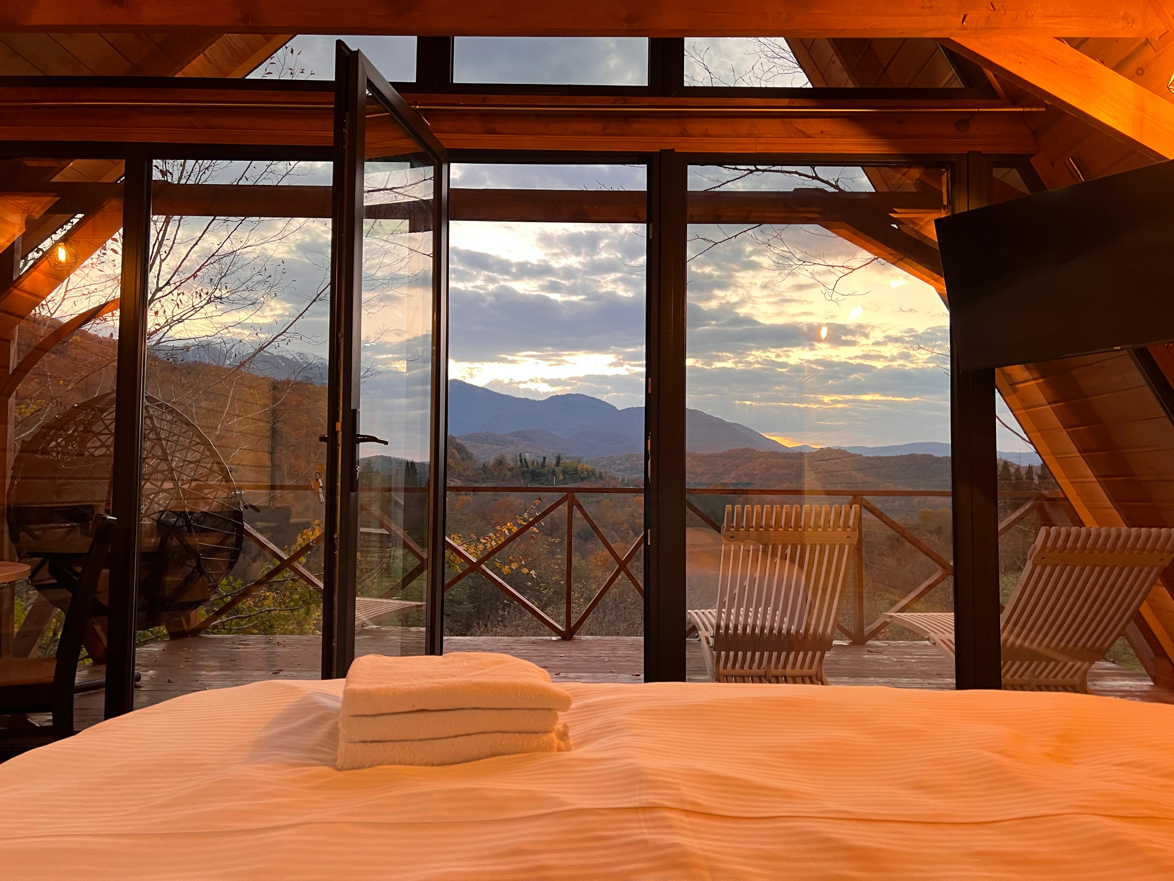 Коттедж с видом на горы