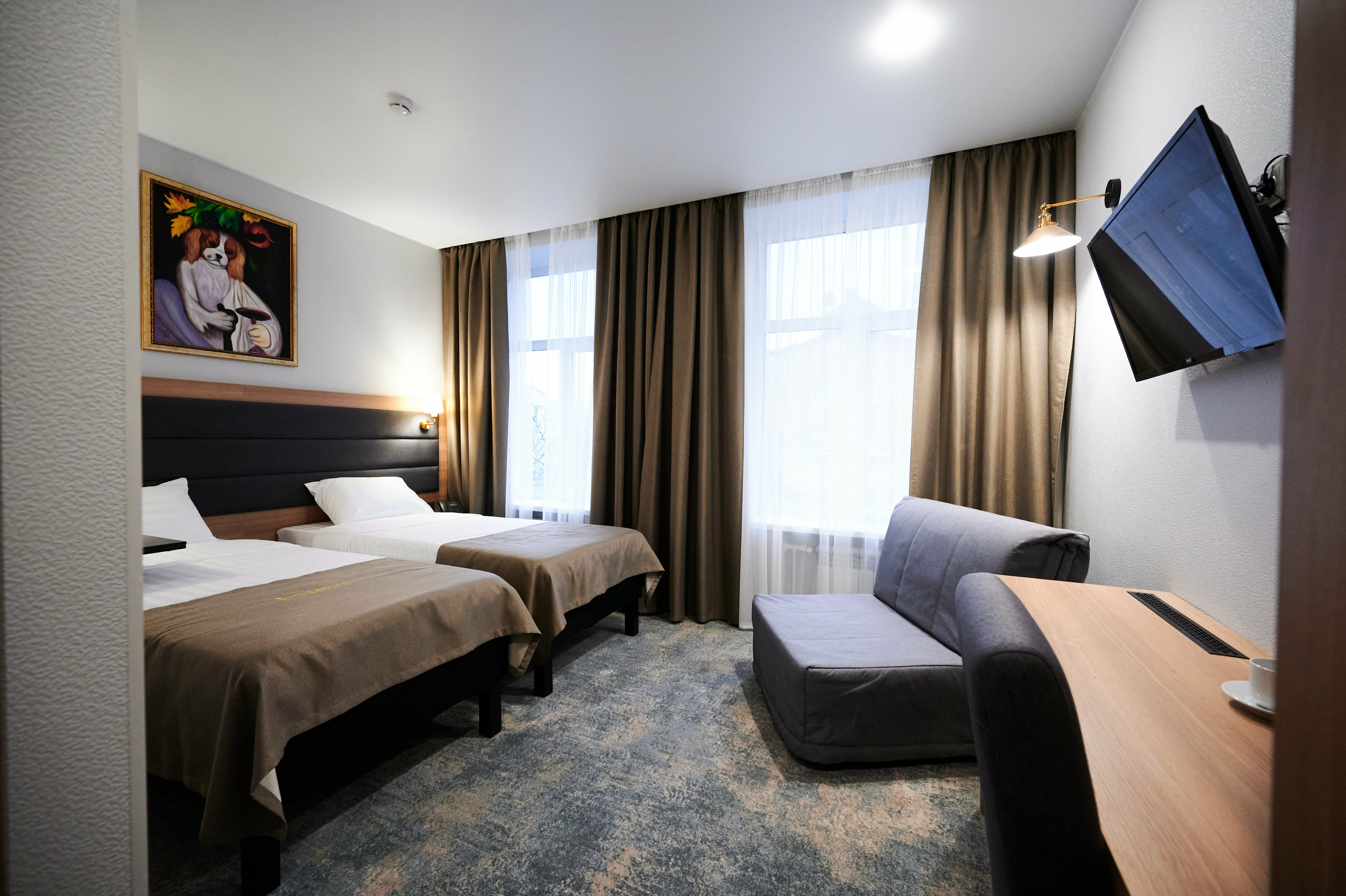 Двухместный номер с 2 отдельными кроватями