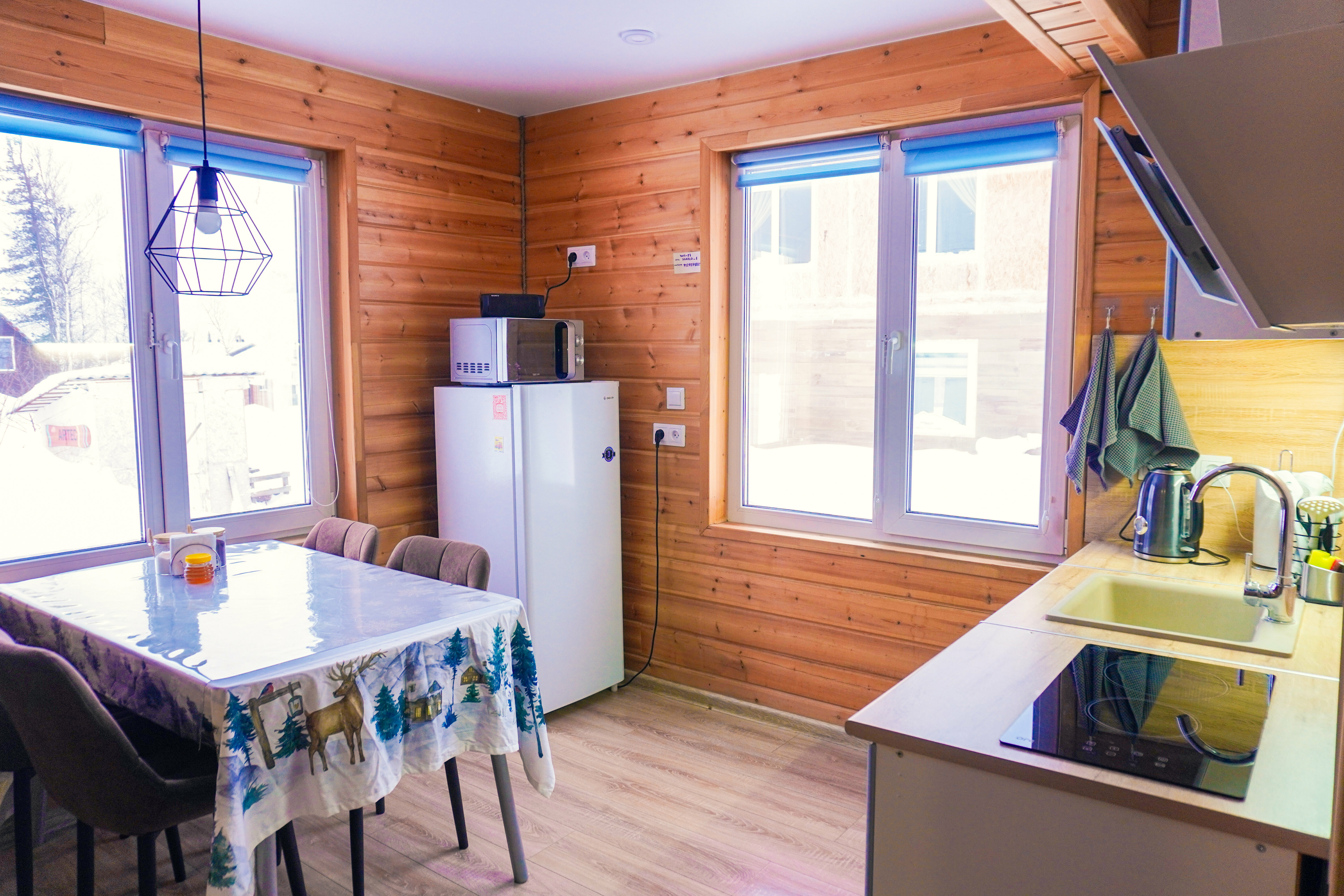 Коттедж с видом на горы