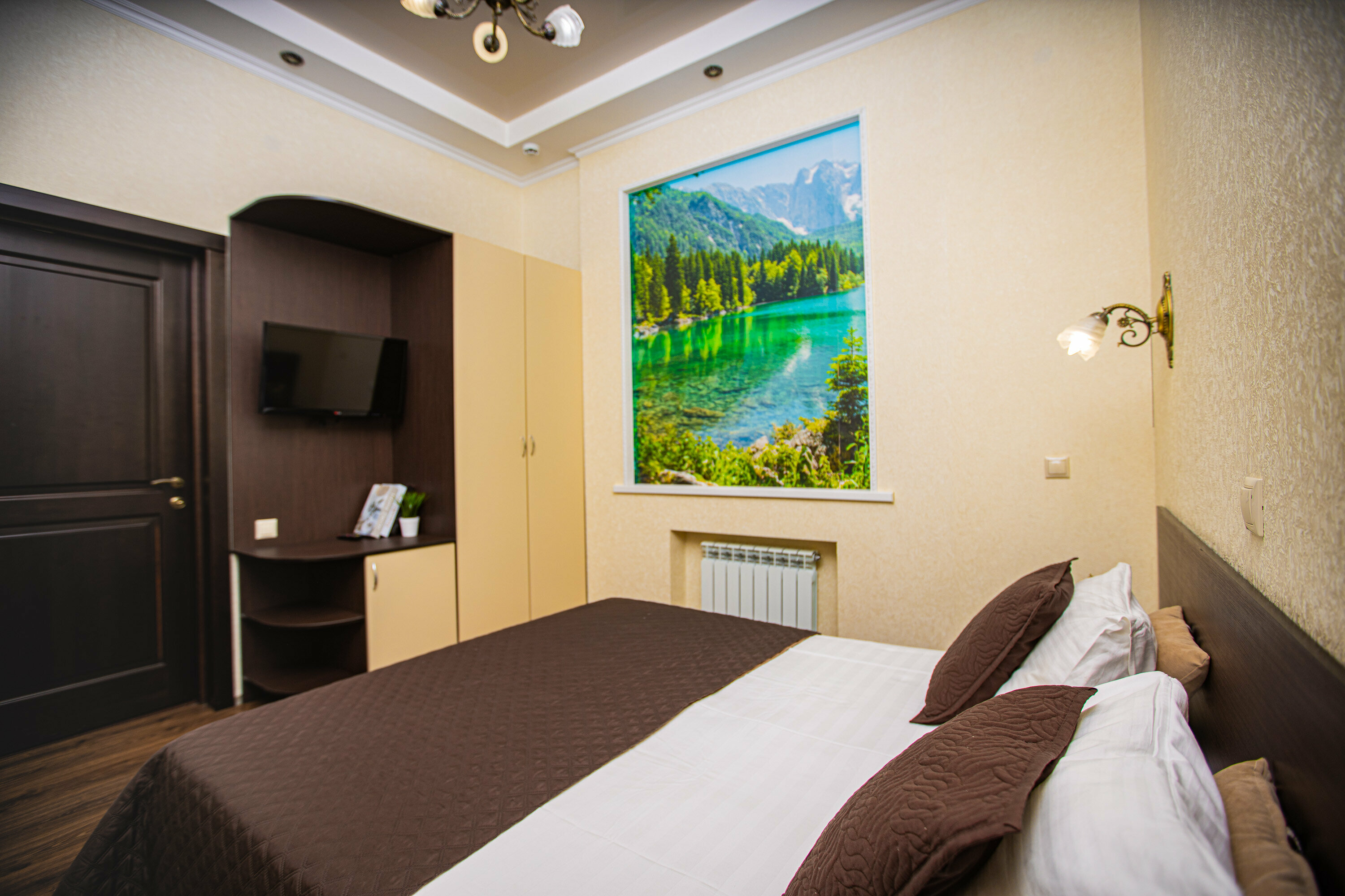 Апартаменты с отдельной спальней до 6 гостей