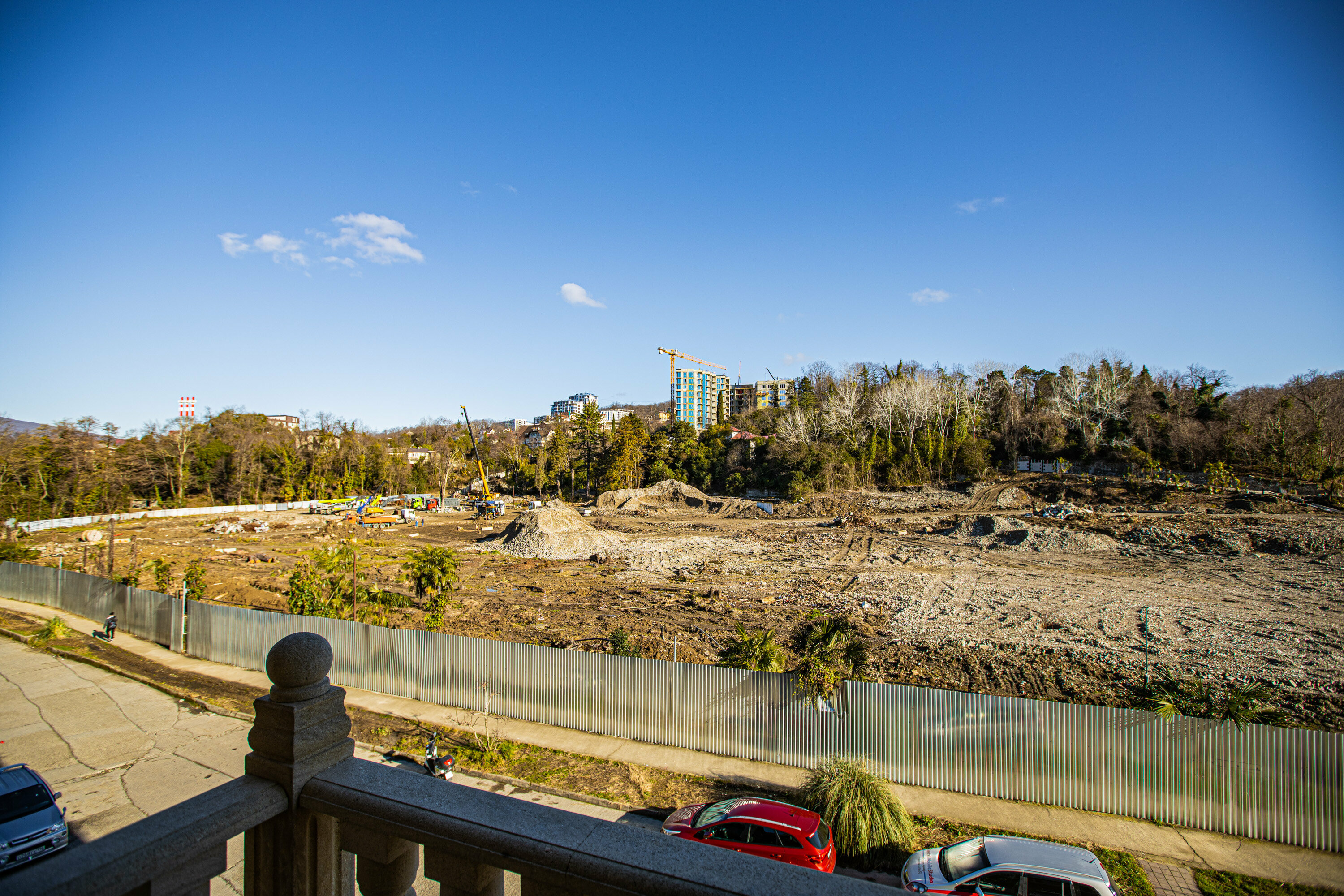 Комфорт с двуспальной кроватью и балконом