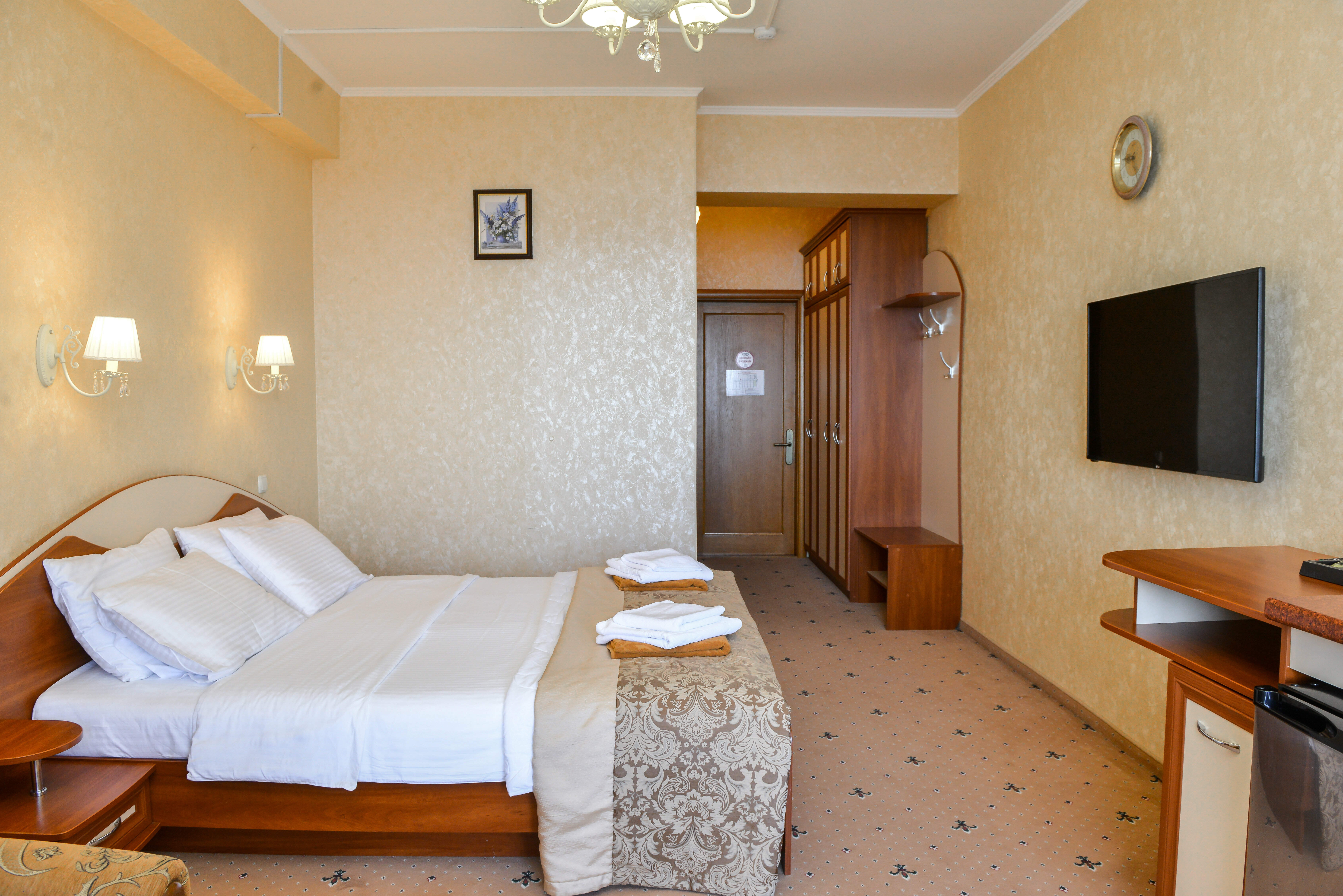 Четырехместный номер с видом на море