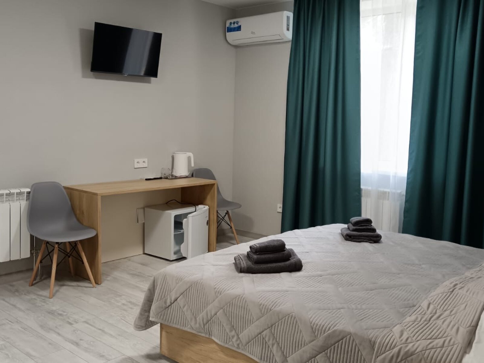 Двухместный номер с 1 кроватью или 2 отдельными кроватями и балконом