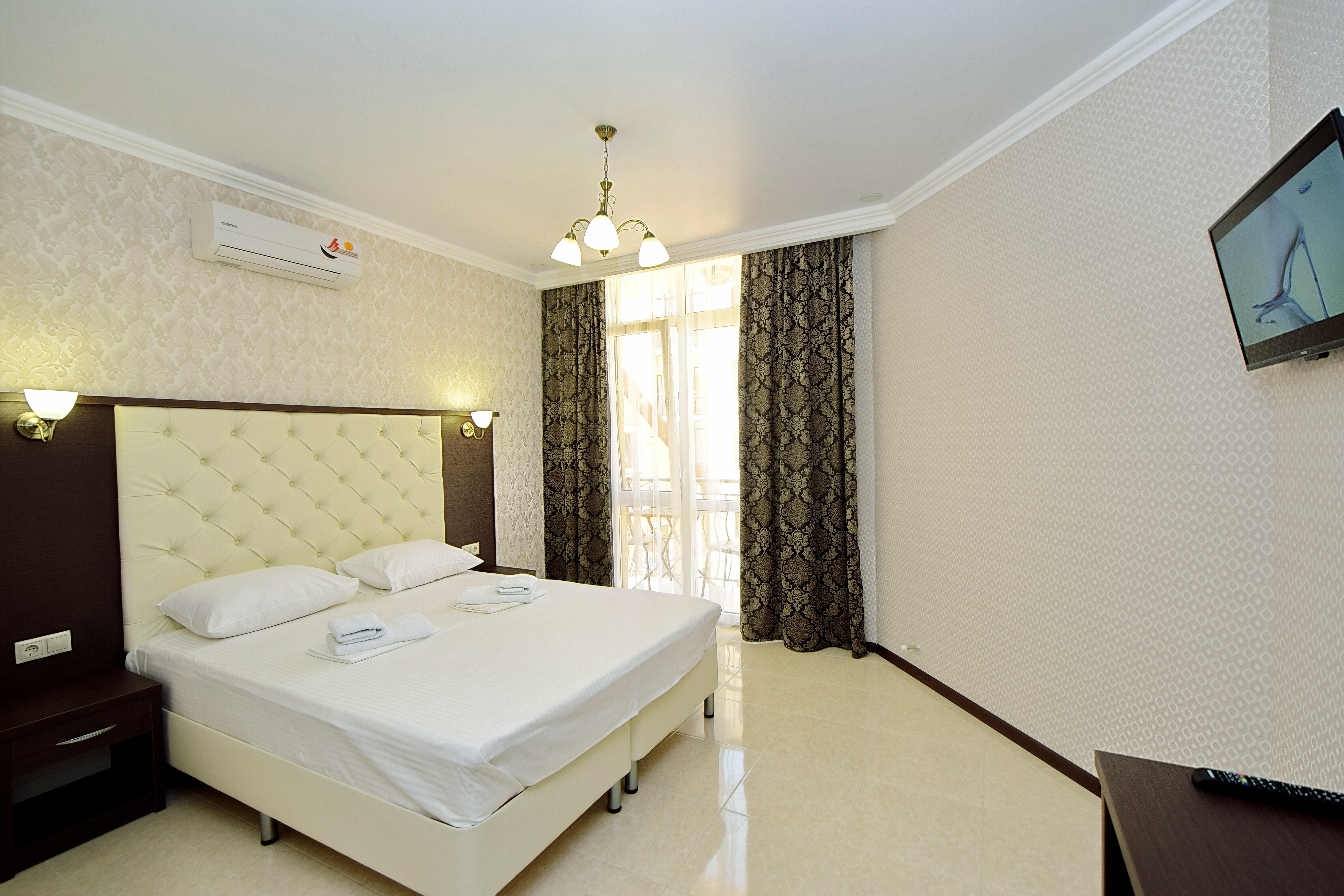 Стандартный двухместный номер с 1 кроватью или 2 отдельными кроватями и балконом