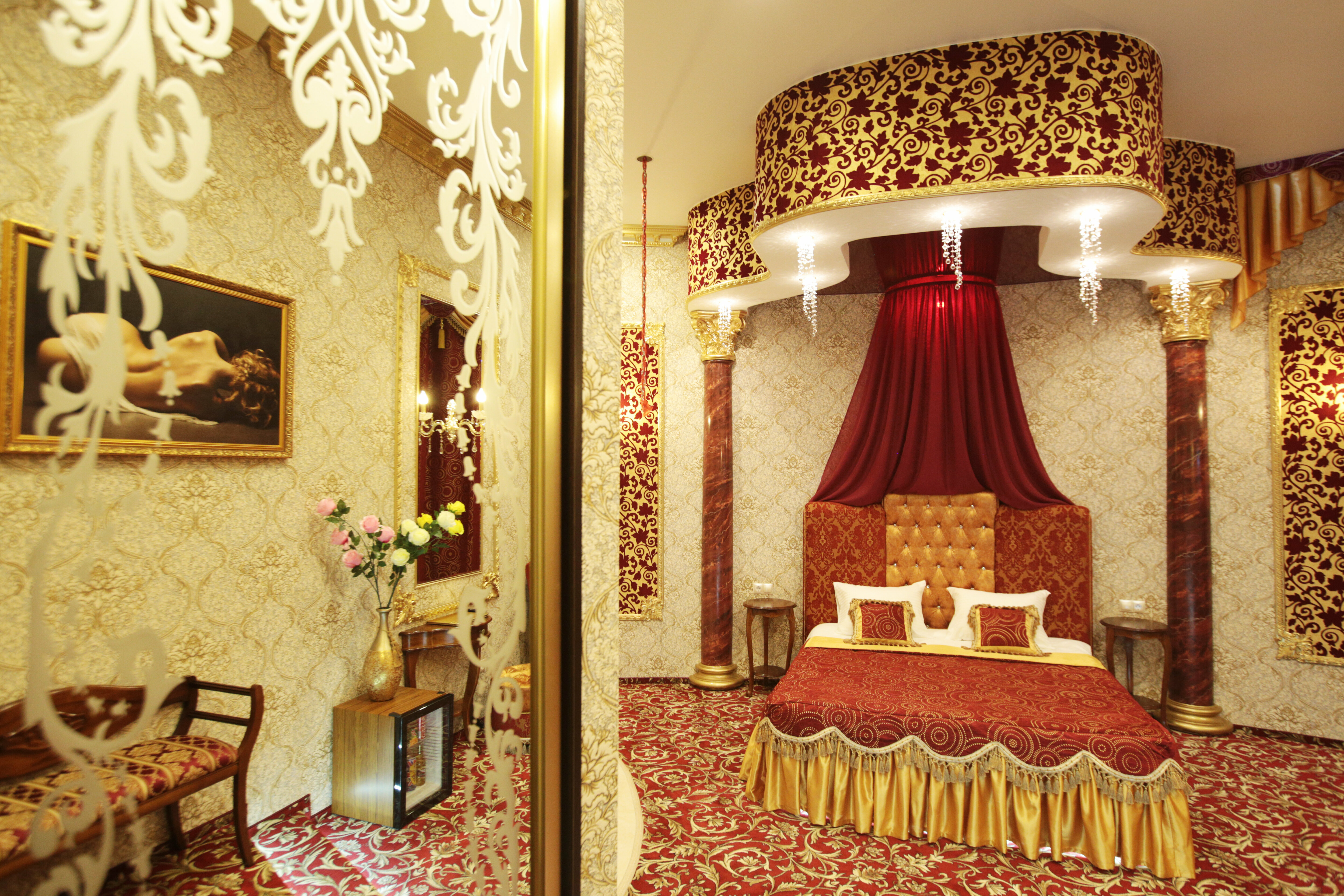 Люкс с кроватью размера "queen-size" и гидромассажной ванной