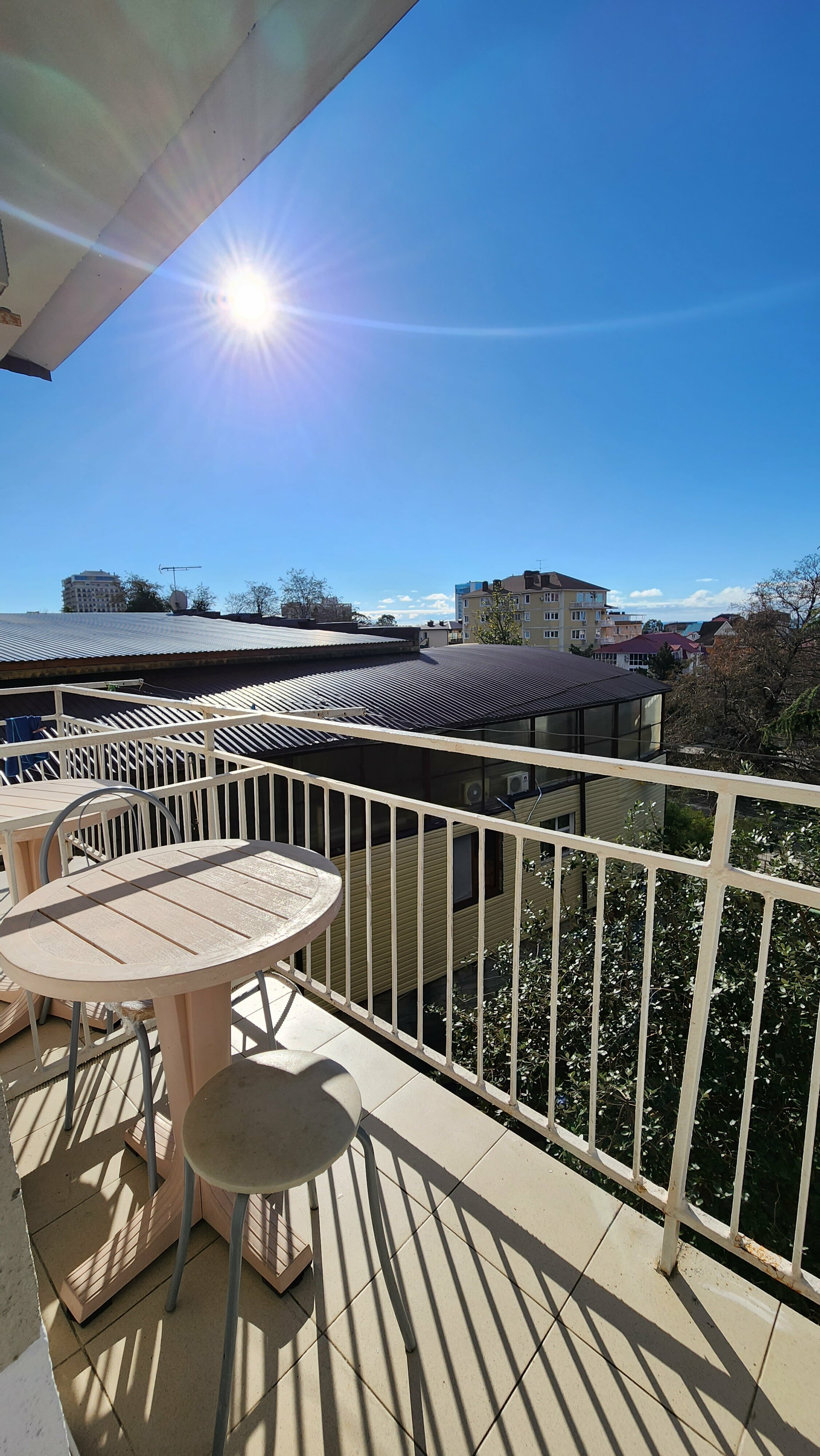 Двухместный номер с 2 отдельными кроватями и балконом