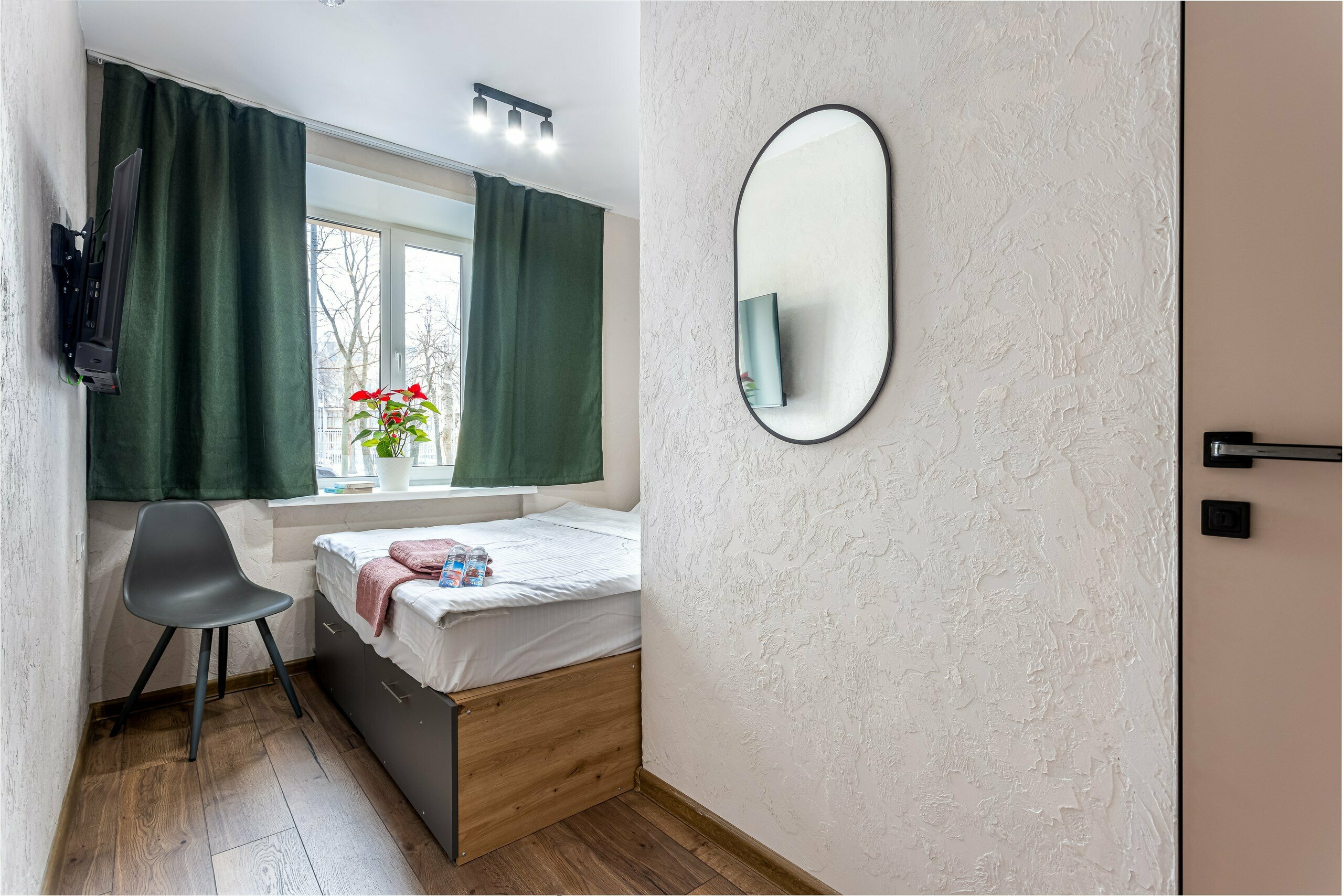 Двухместный номер с 1 кроватью и собственной ванной комнатой