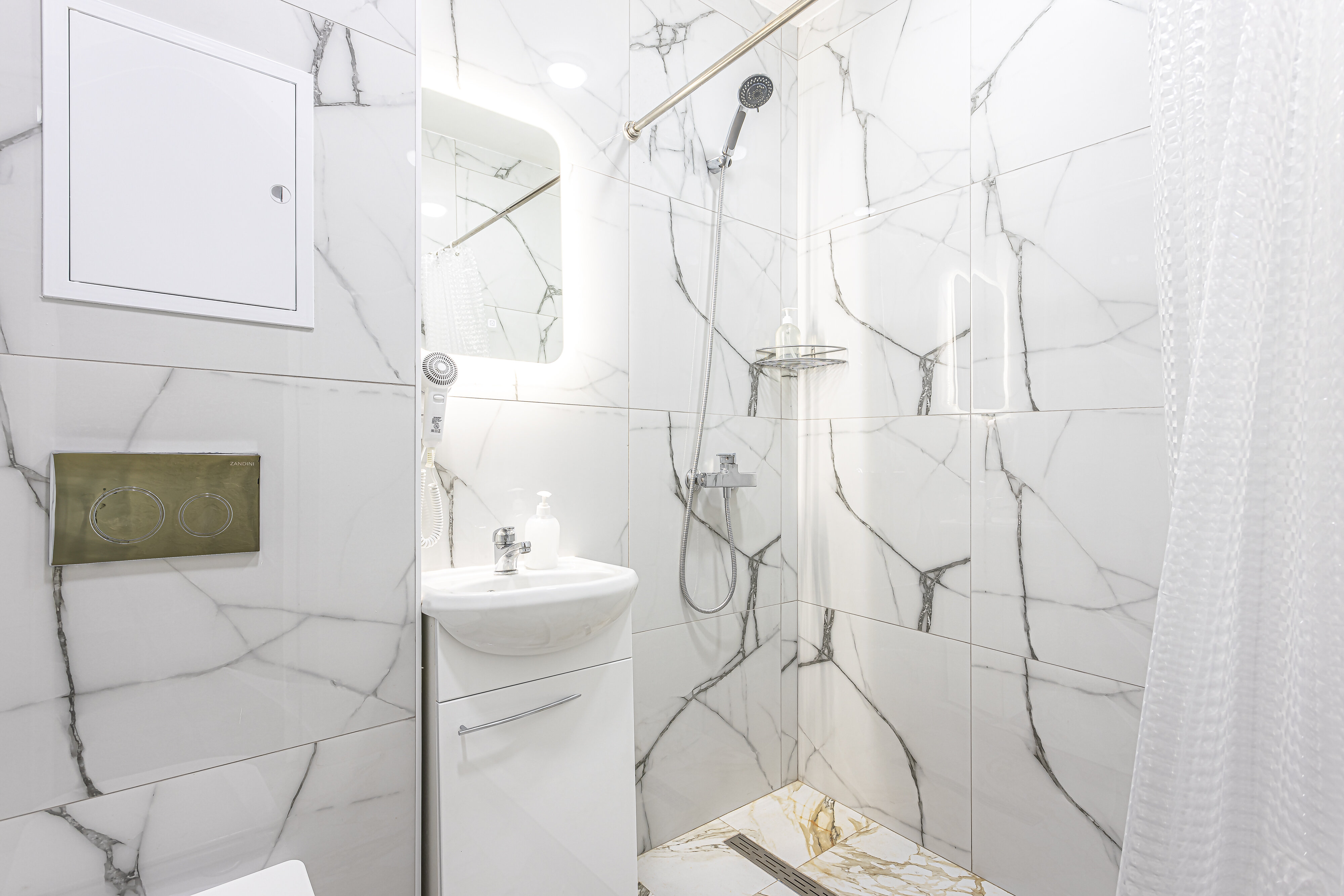 Двухместный номер с 1 кроватью и собственной ванной комнатой