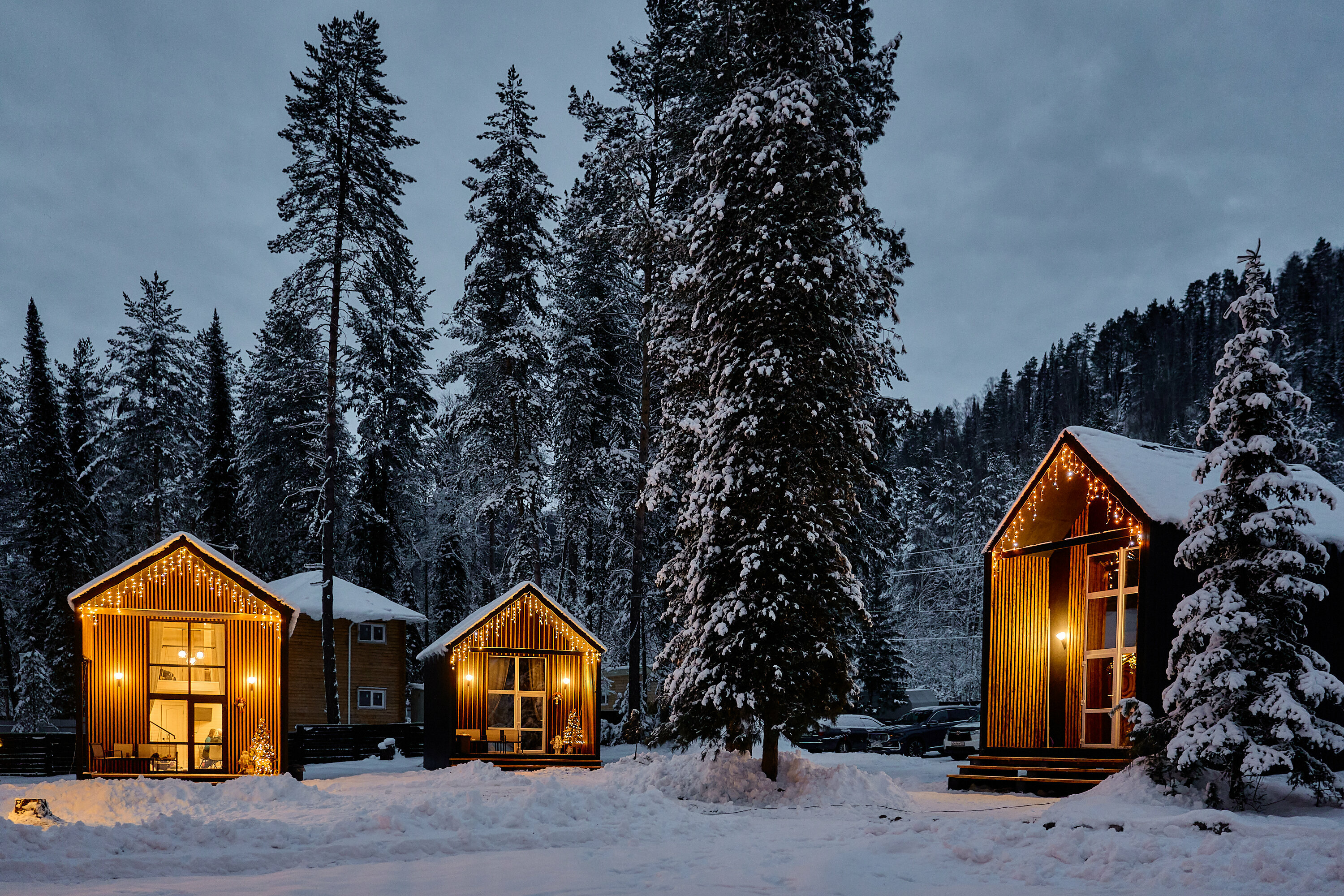 Коттедж с видом на горы