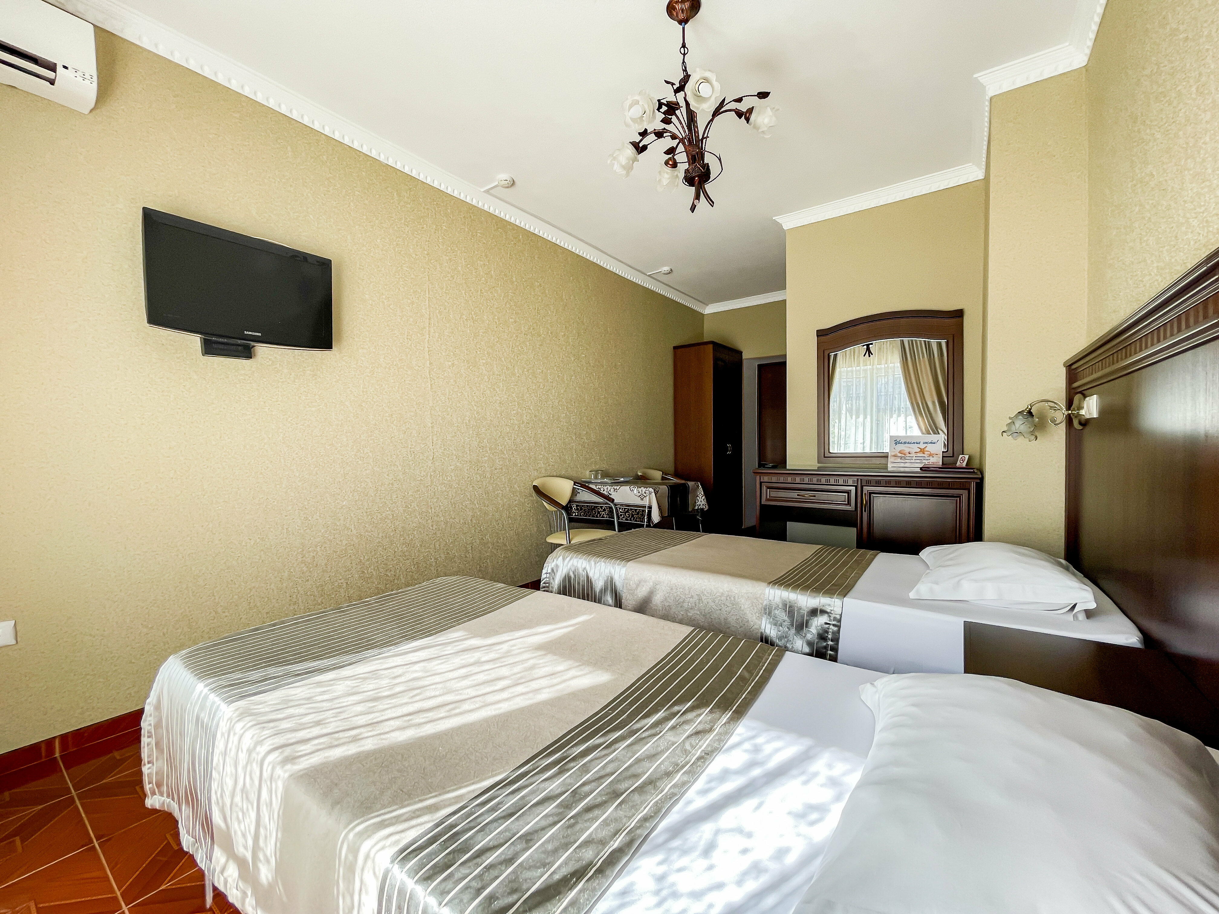 Двухместный номер Делюкс с 2 двуспальными кроватями