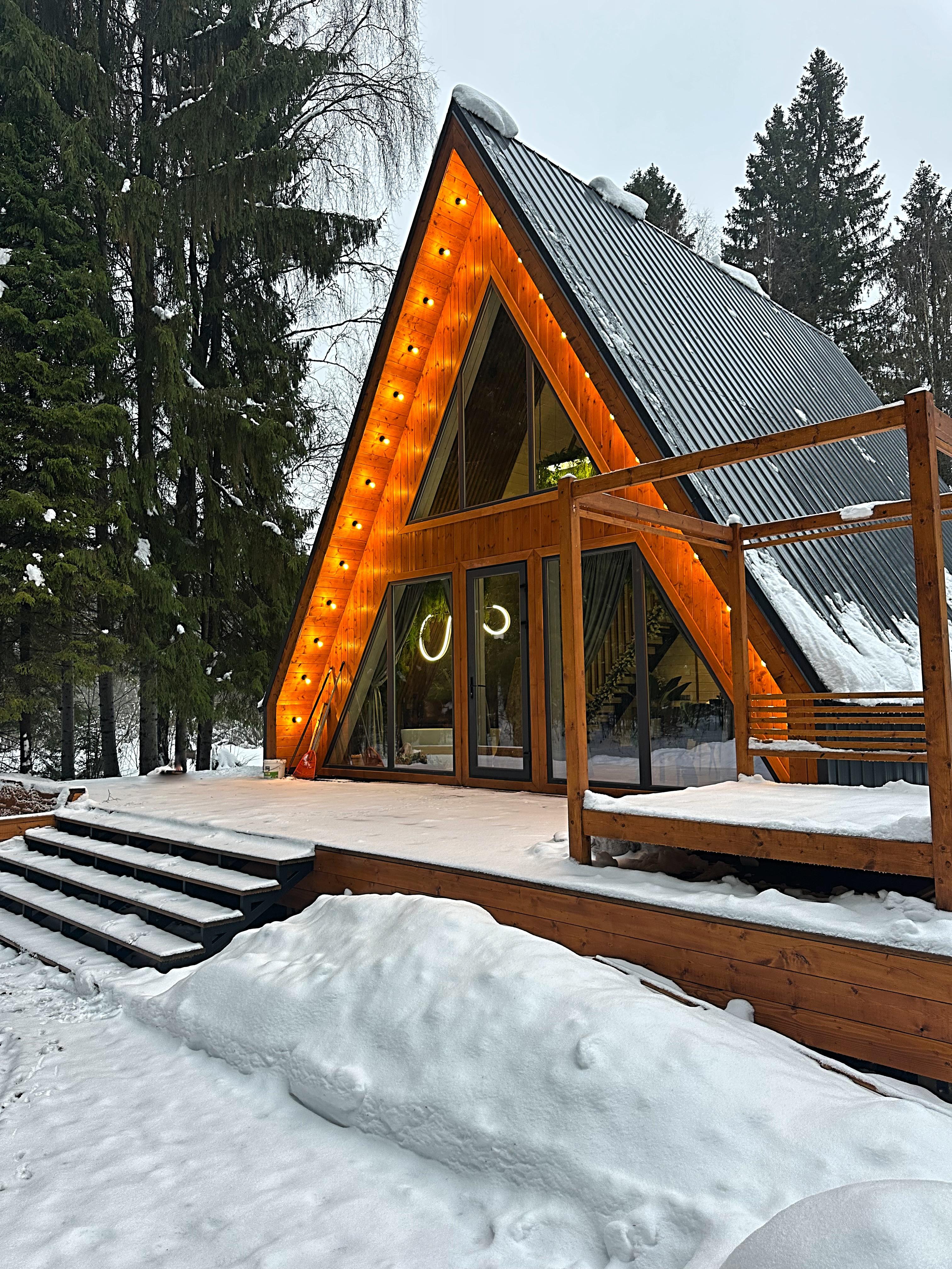 Дом с видом на лес