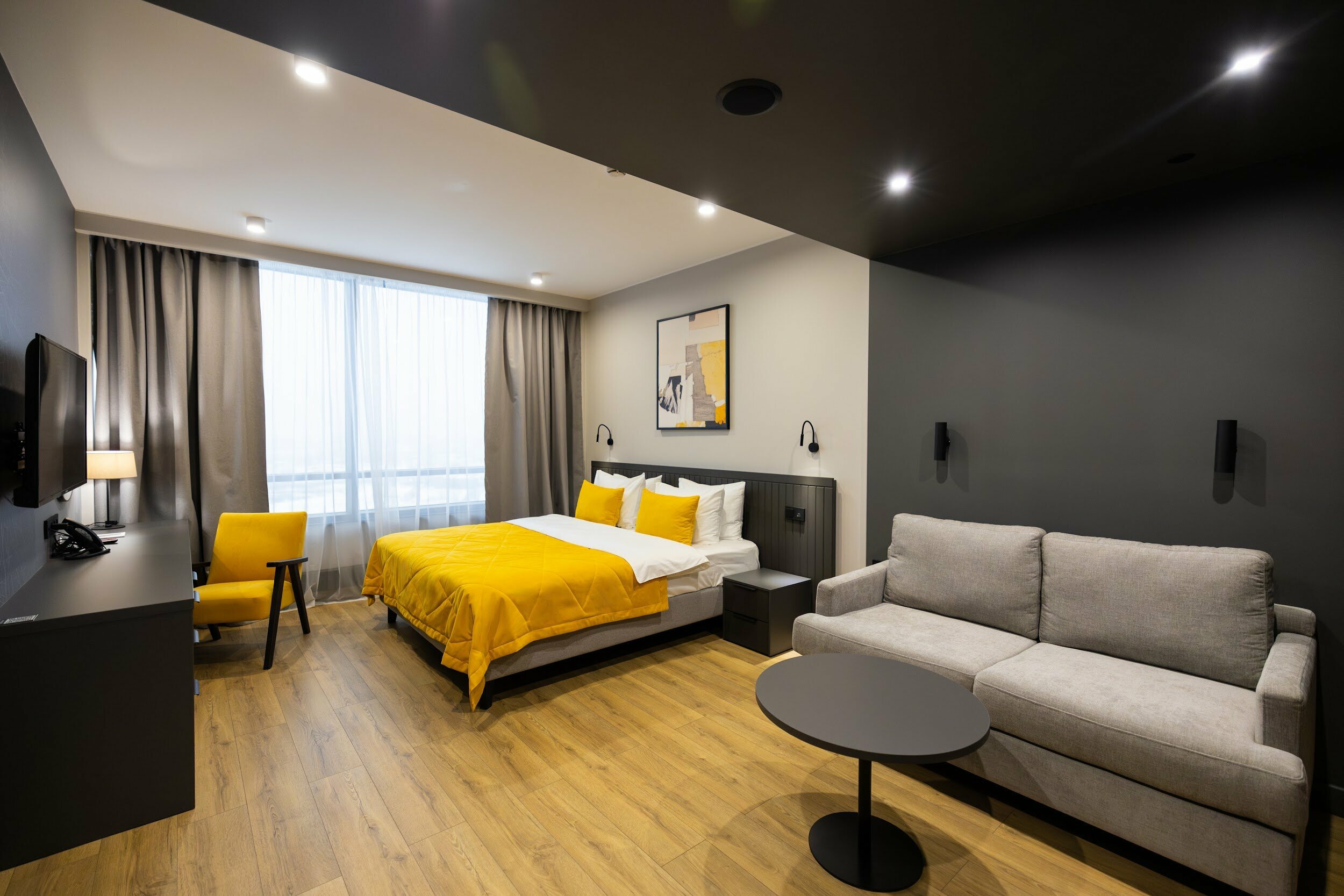 Апартаменты с 1 спальней