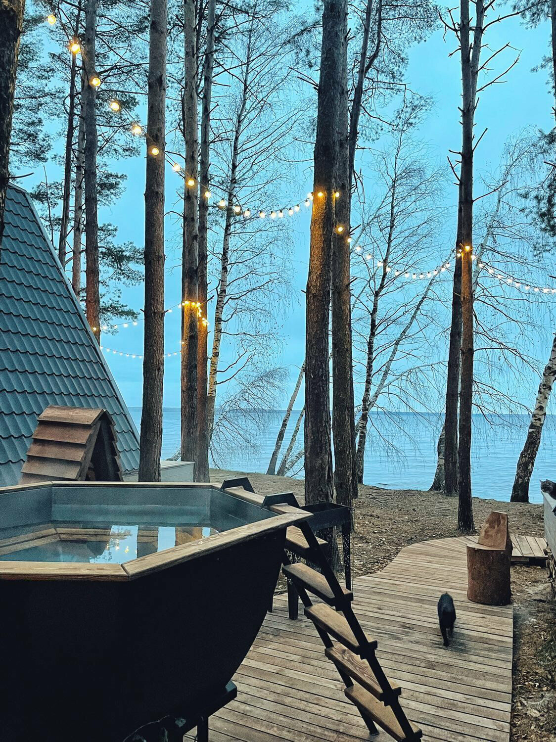 Двухуровневый четырехместный номер