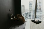 Дизайнерский двухуровневый номер (2+2) с панорамным видом на Москву в Say Wow Capsule Hotel