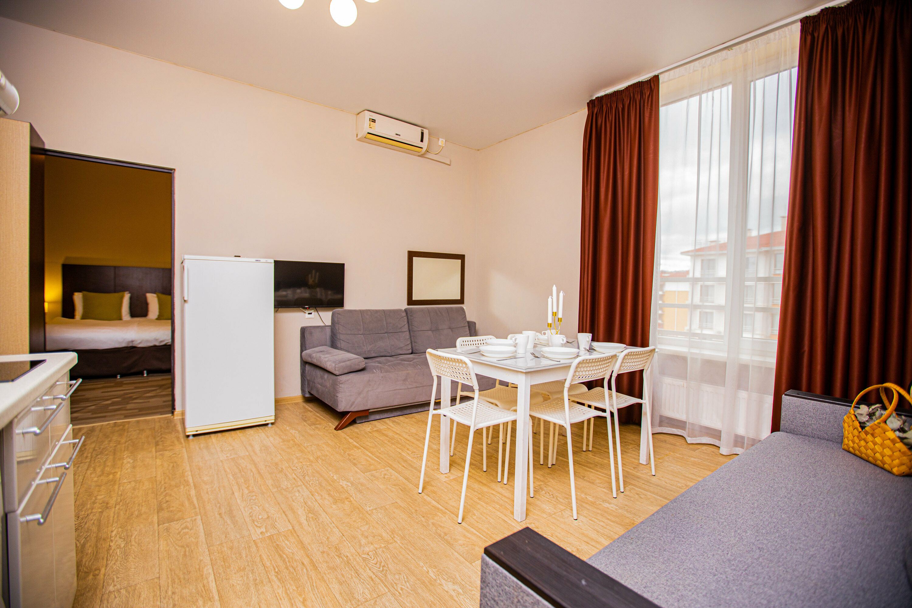 Апартаменты с видом на горы