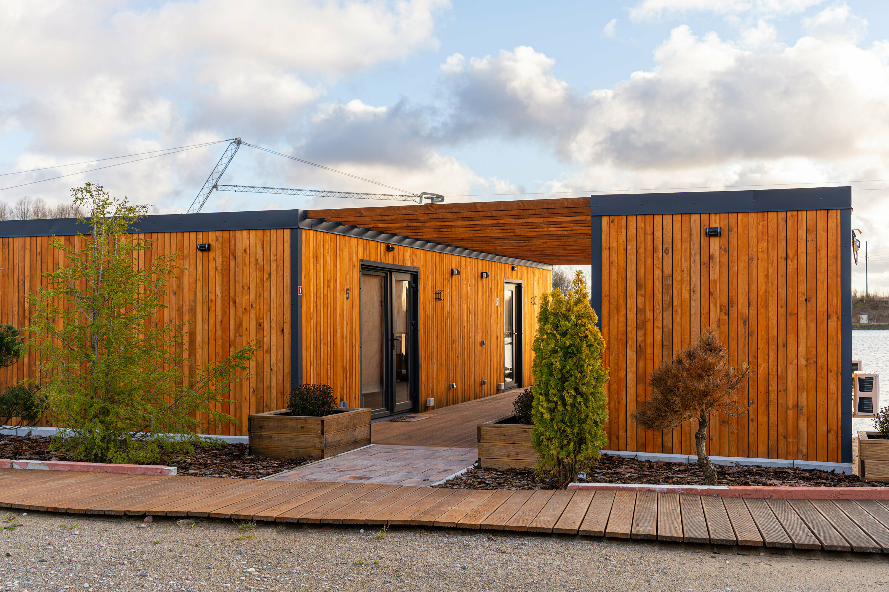 Двухместный номер с 2 отдельными кроватями, вид на озеро