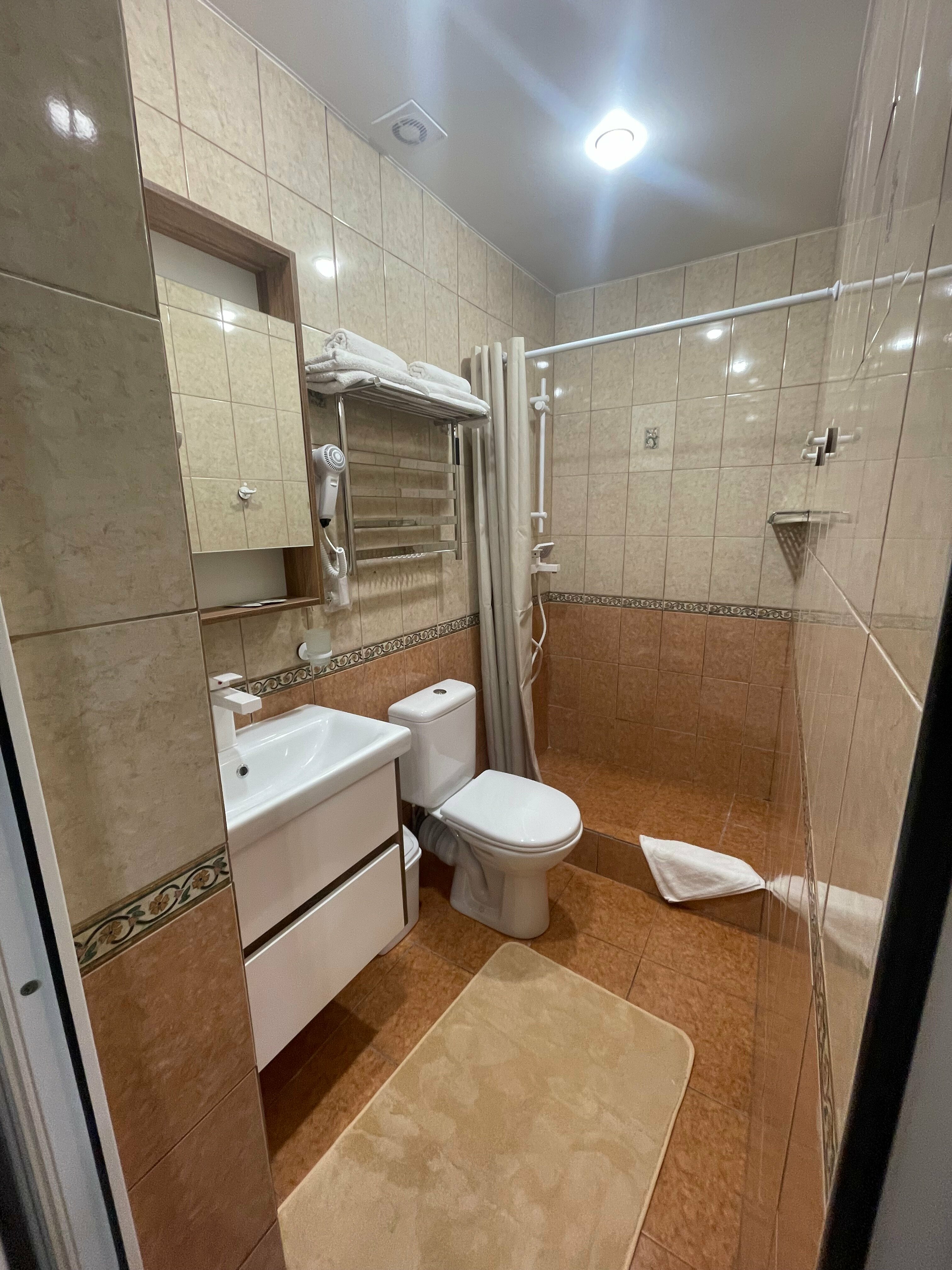 Апартаменты с 1 спальней