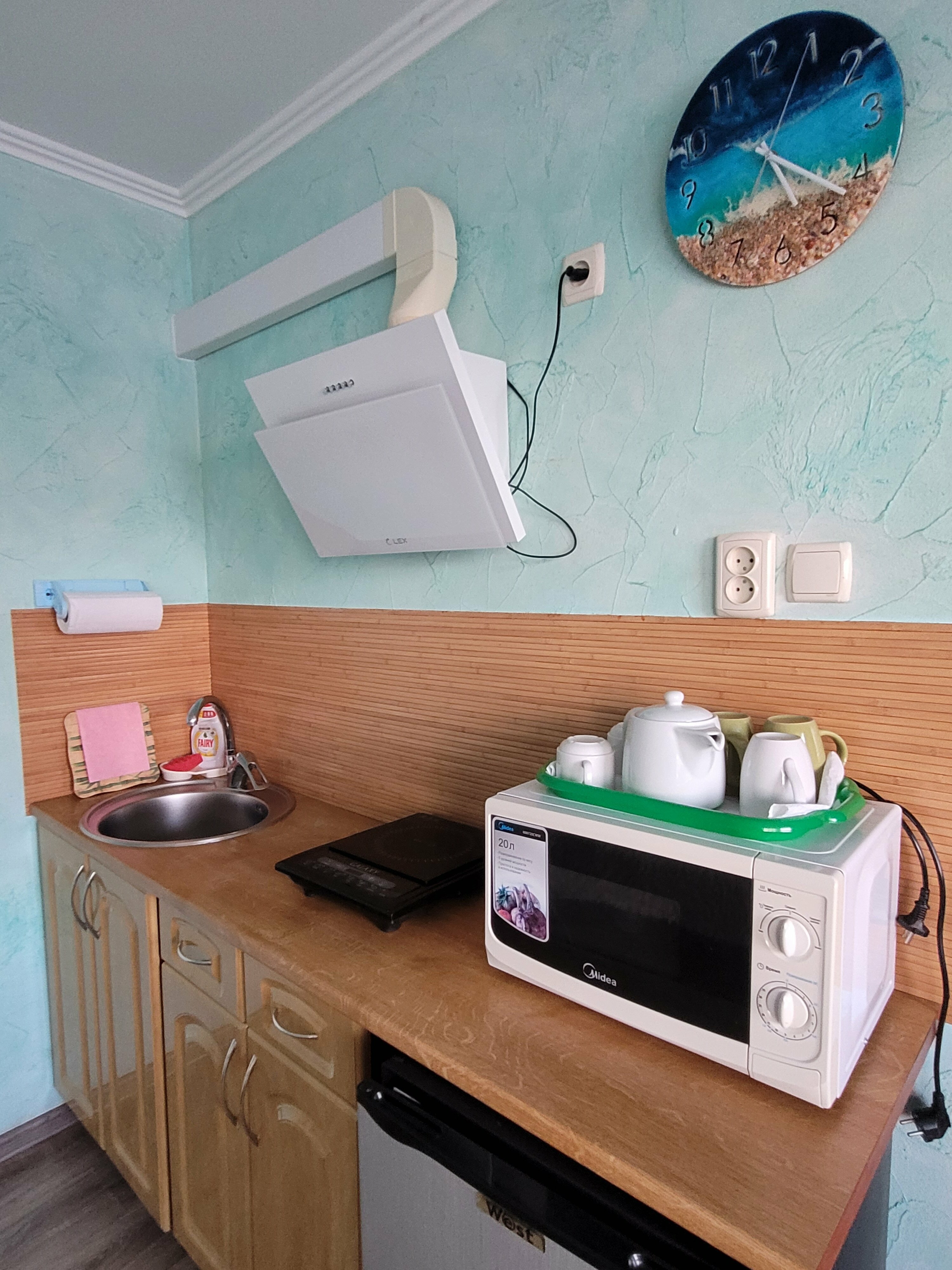 Двухместный номер Делюкс с 1 кроватью и балконом, вид на море