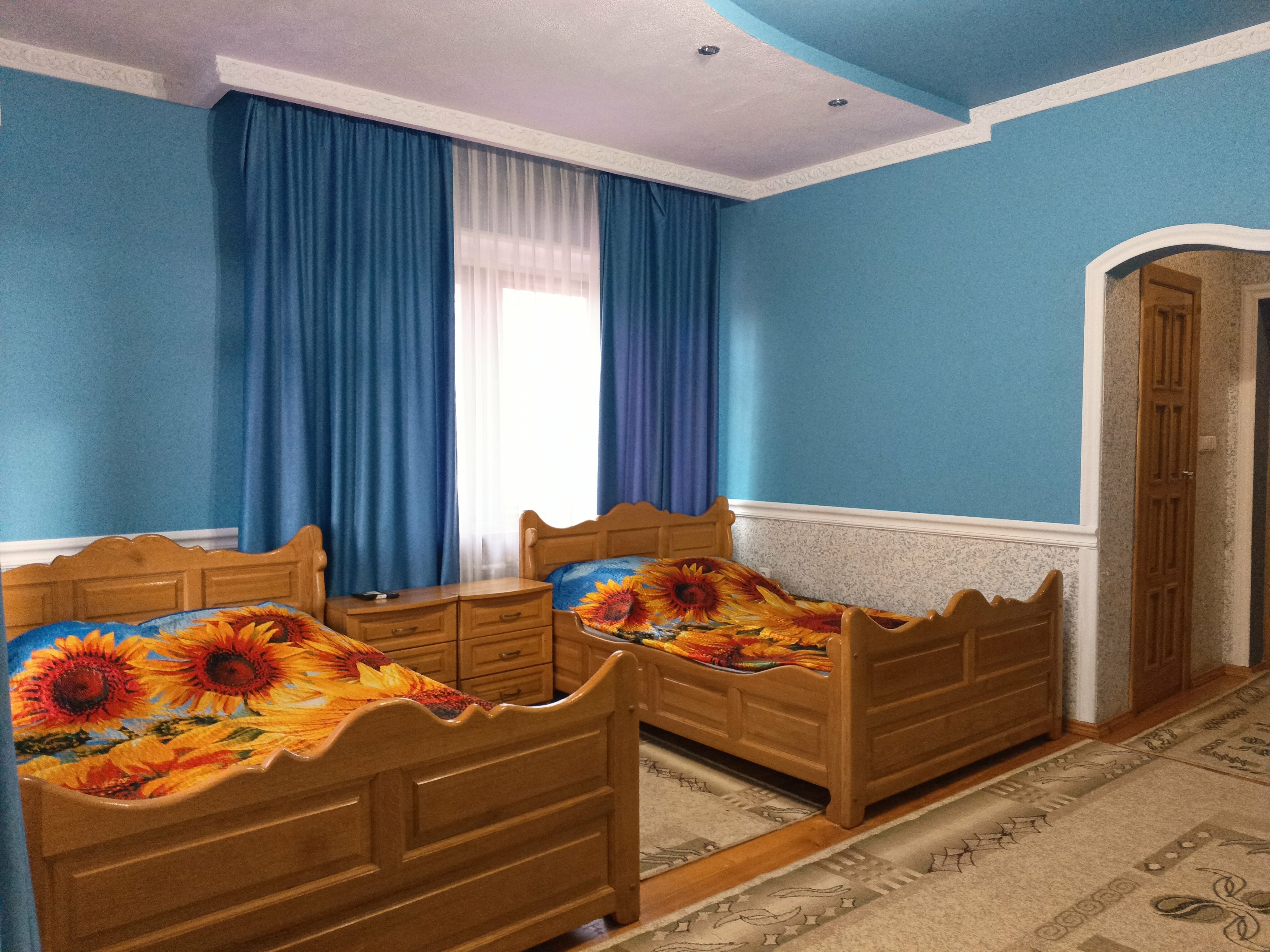 Двухместный номер с 2 двуспальными кроватями