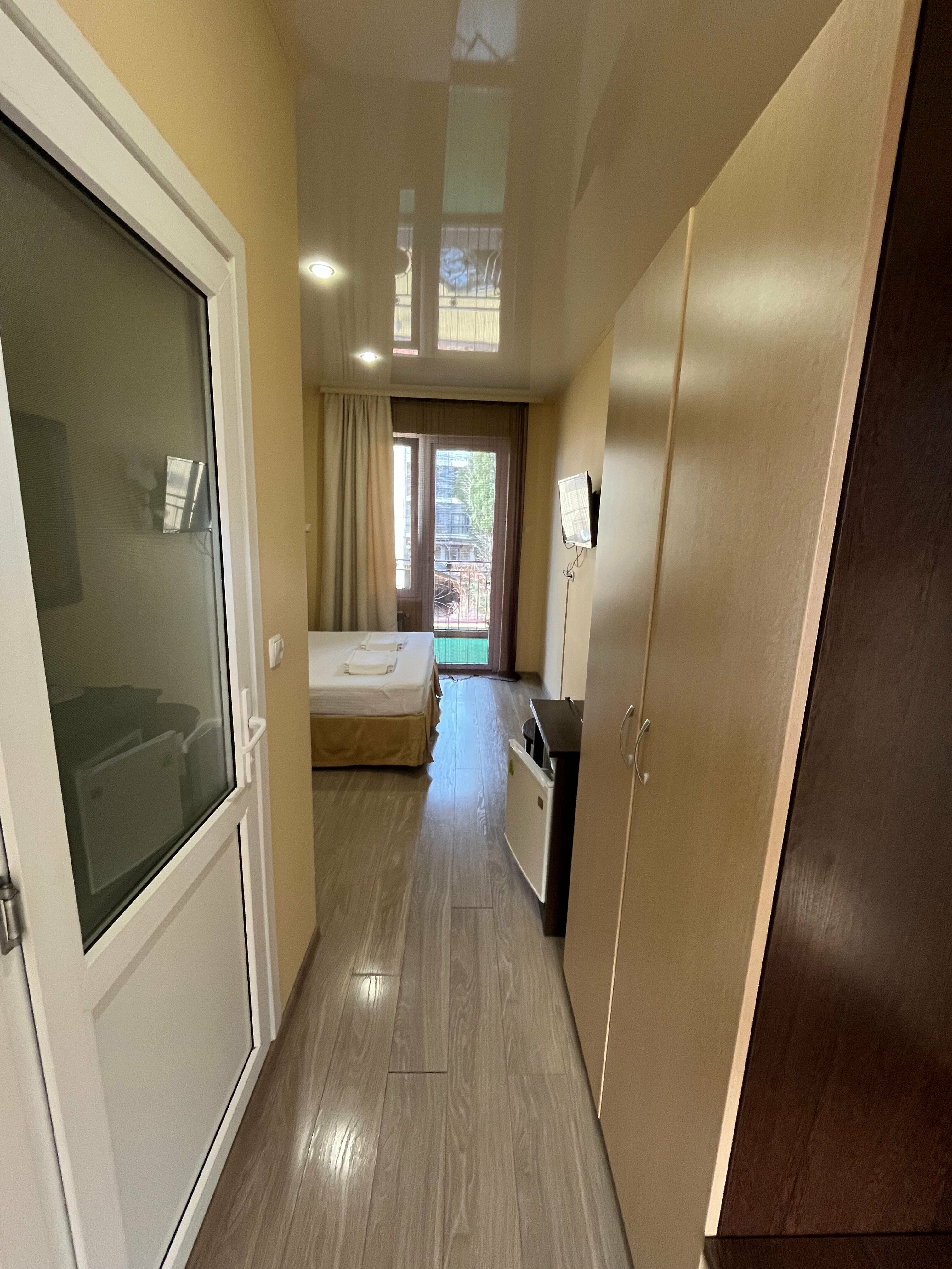 Двухместный номер с 1 кроватью и балконом