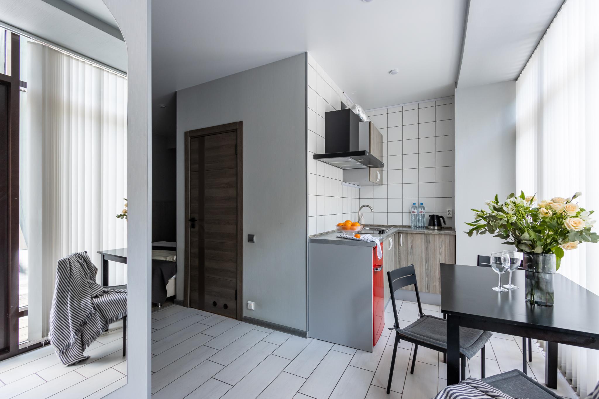 1-комнатные апартаменты студия