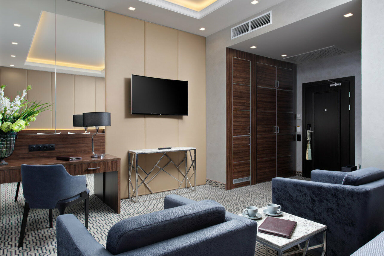 Двухместный номер с 2 отдельными кроватями и балконом