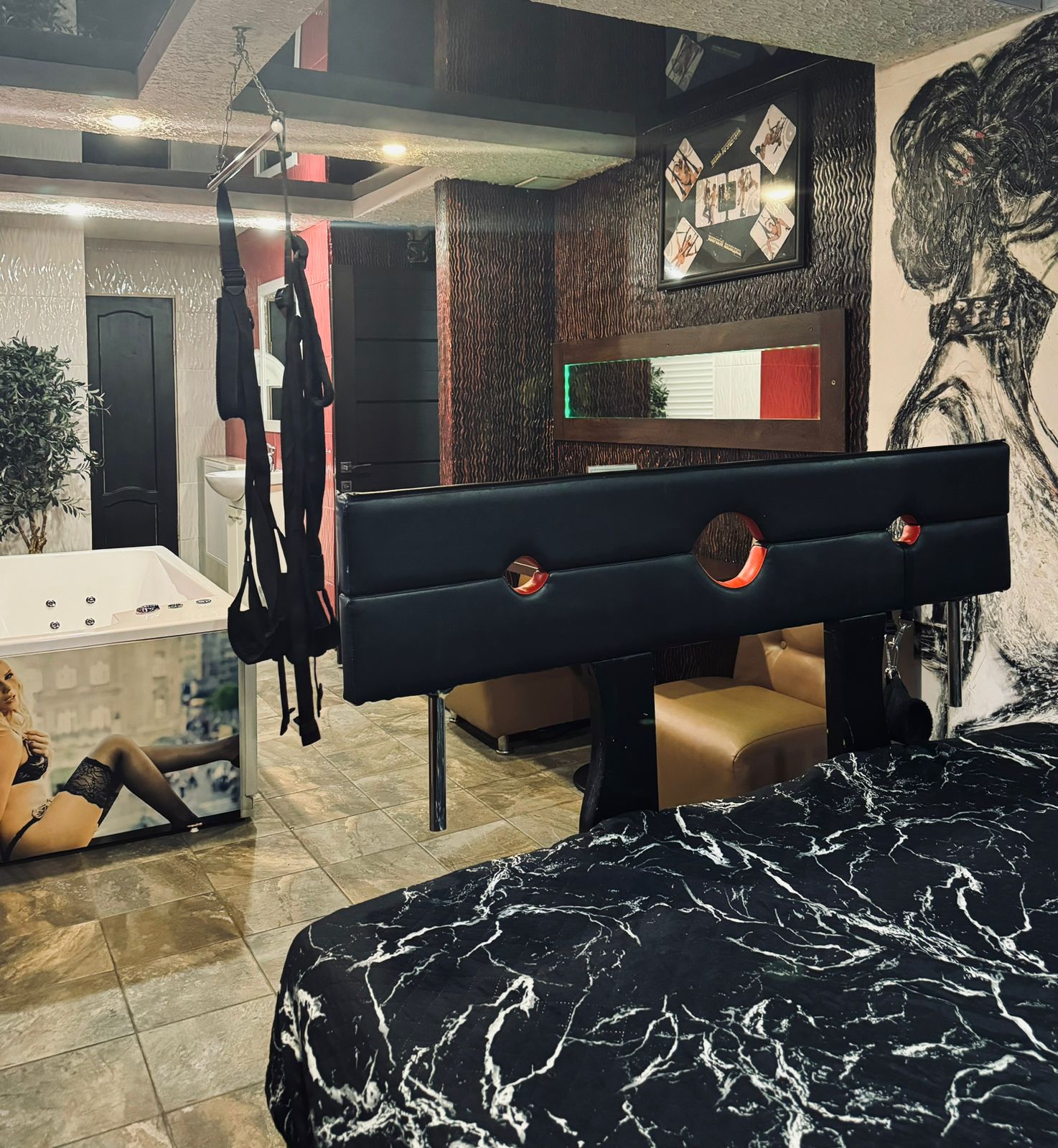 Большой двухместный номер с 1 кроватью