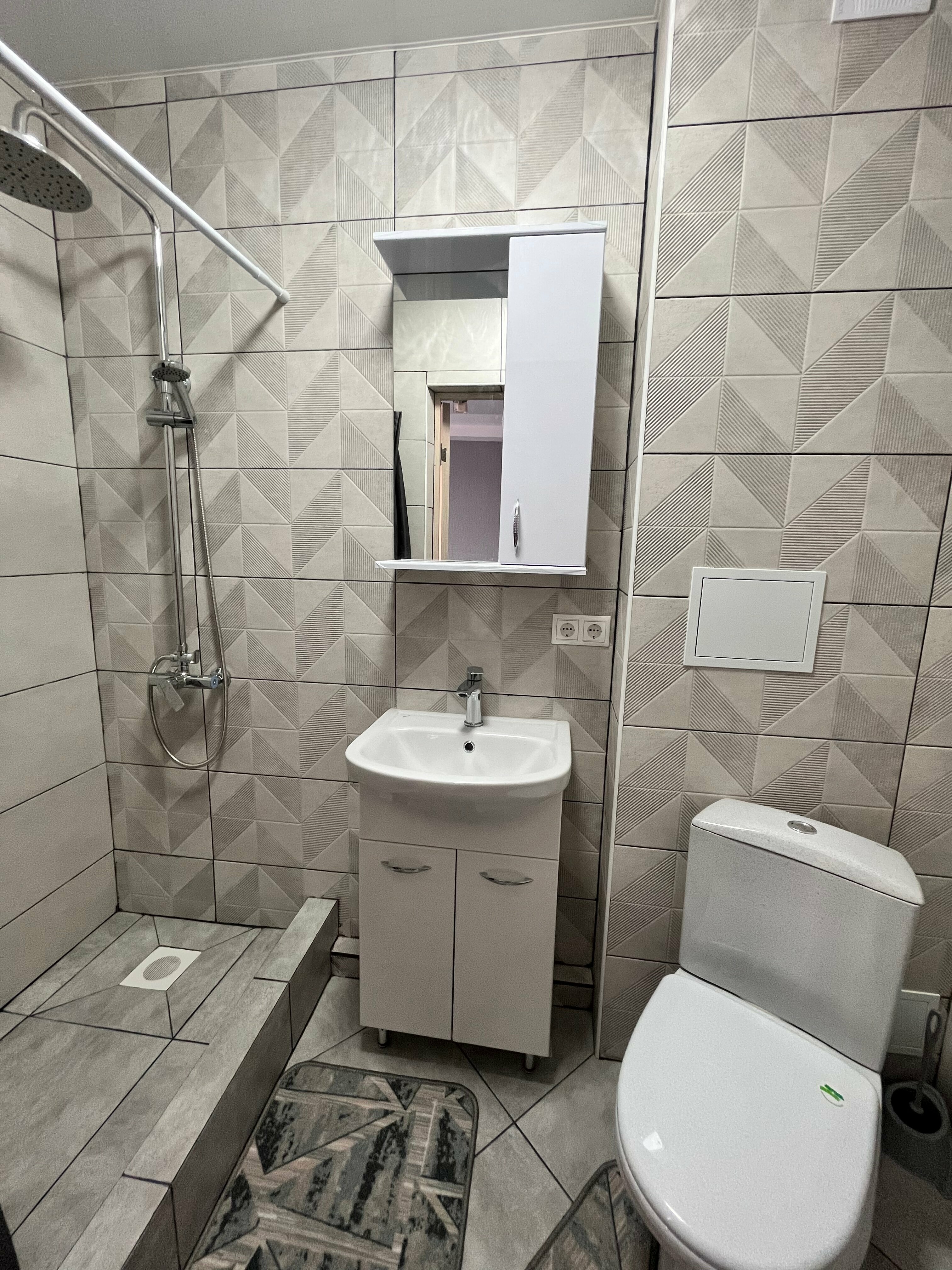 Двухместный номер с 1 кроватью и собственной ванной комнатой