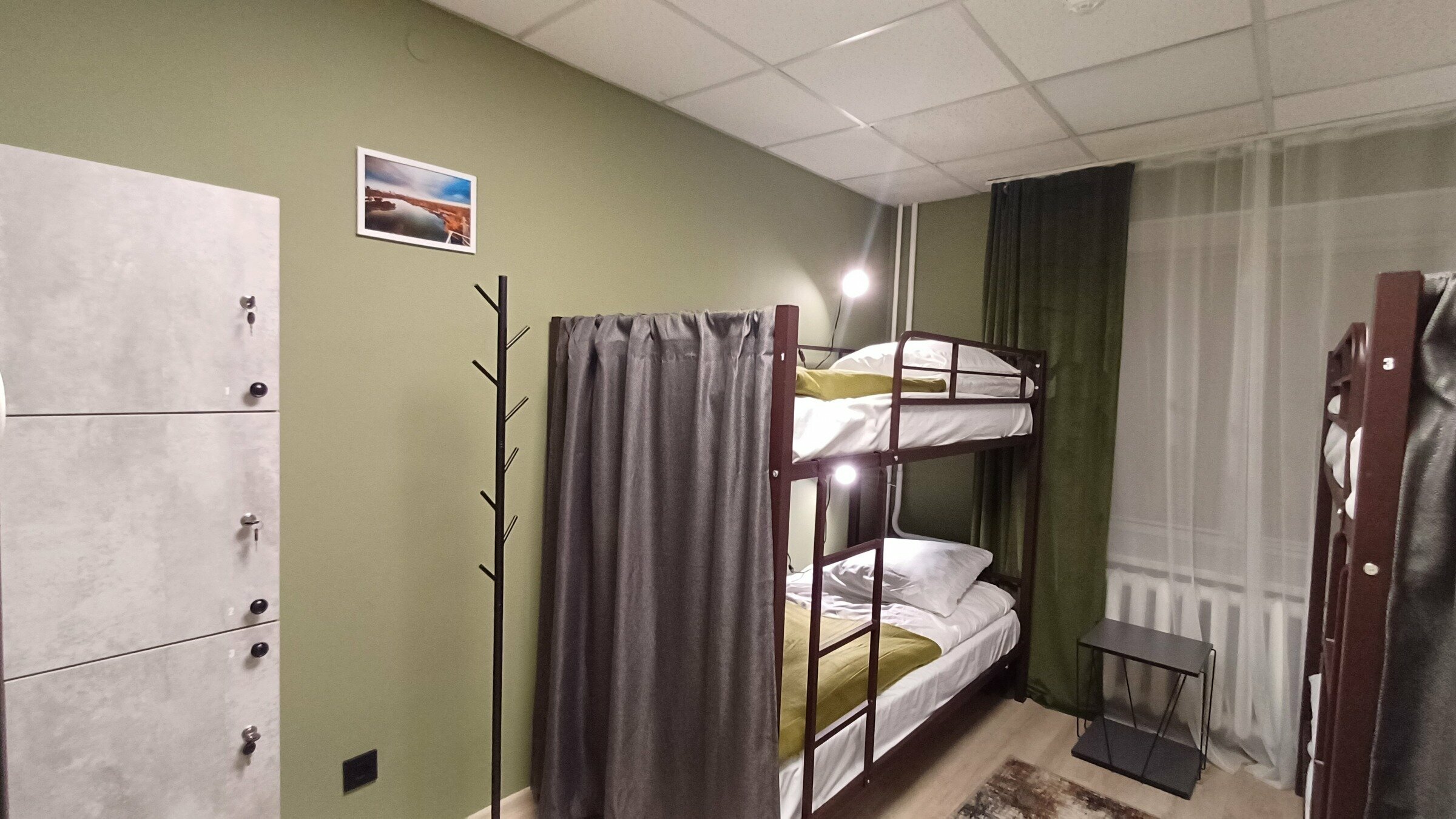 Общий 4-местный номер для мужчин и женщин