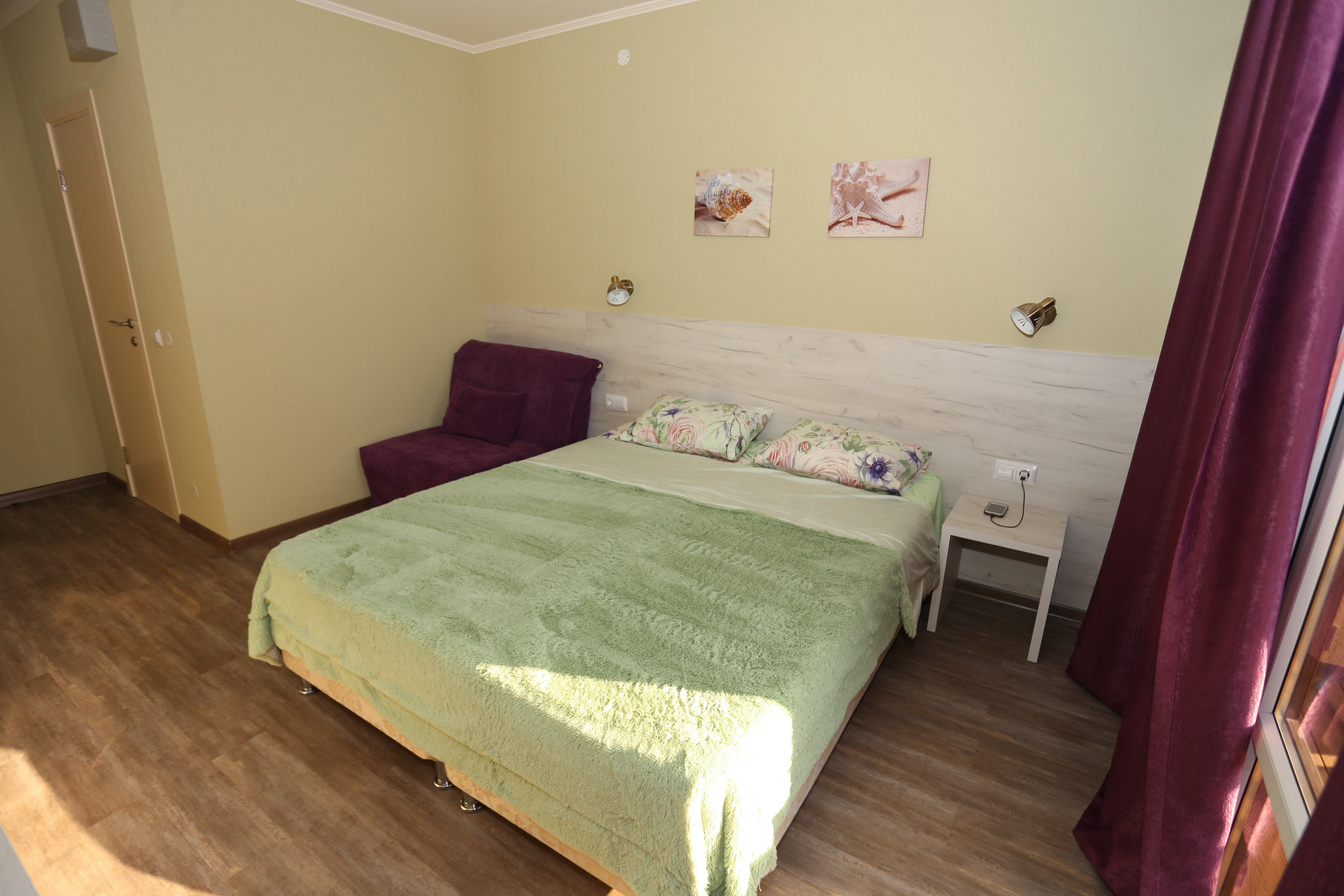 Двухместный номер с 1 кроватью или 2 отдельными кроватями