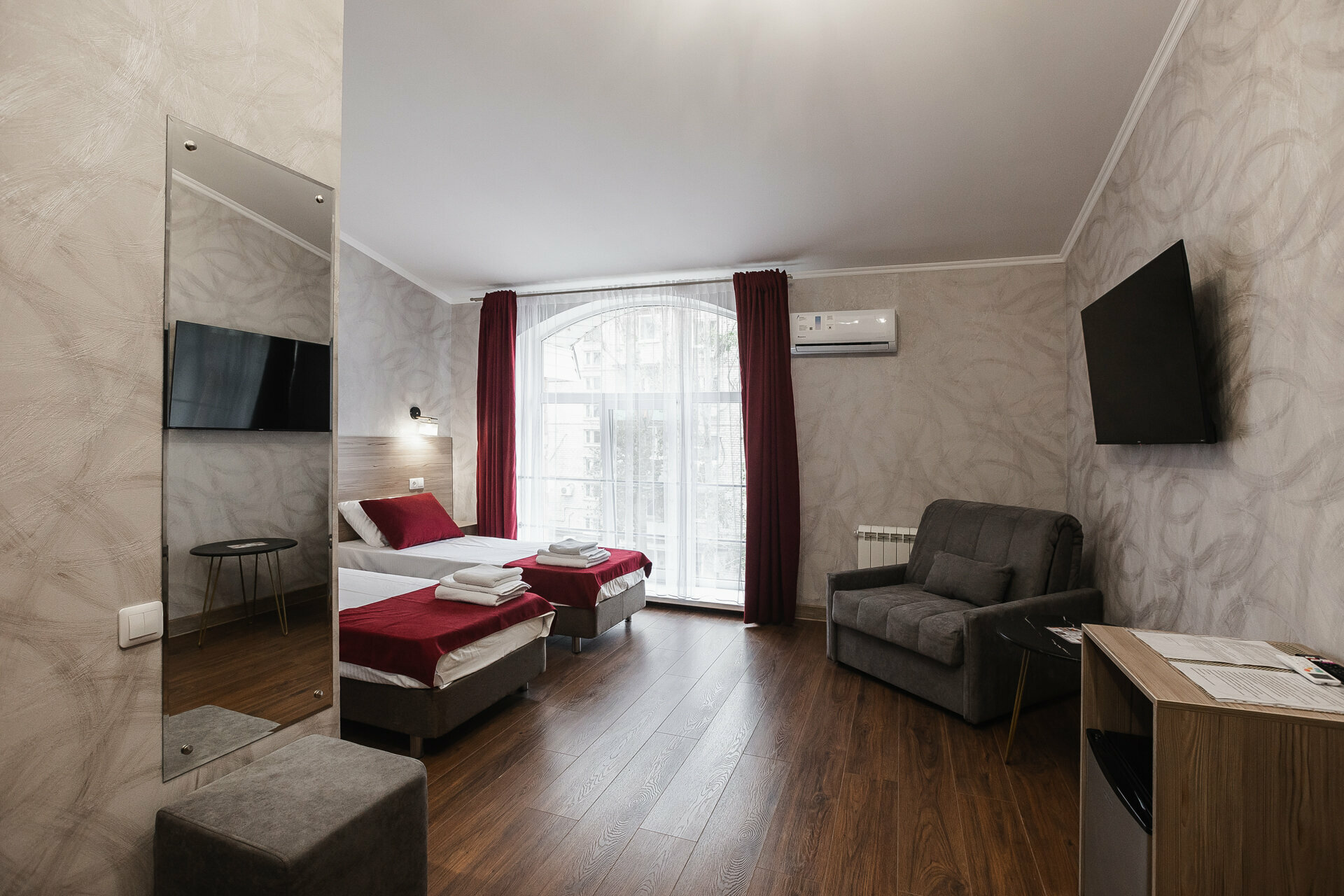 Бюджетный двухместный номер с 2 отдельными кроватями