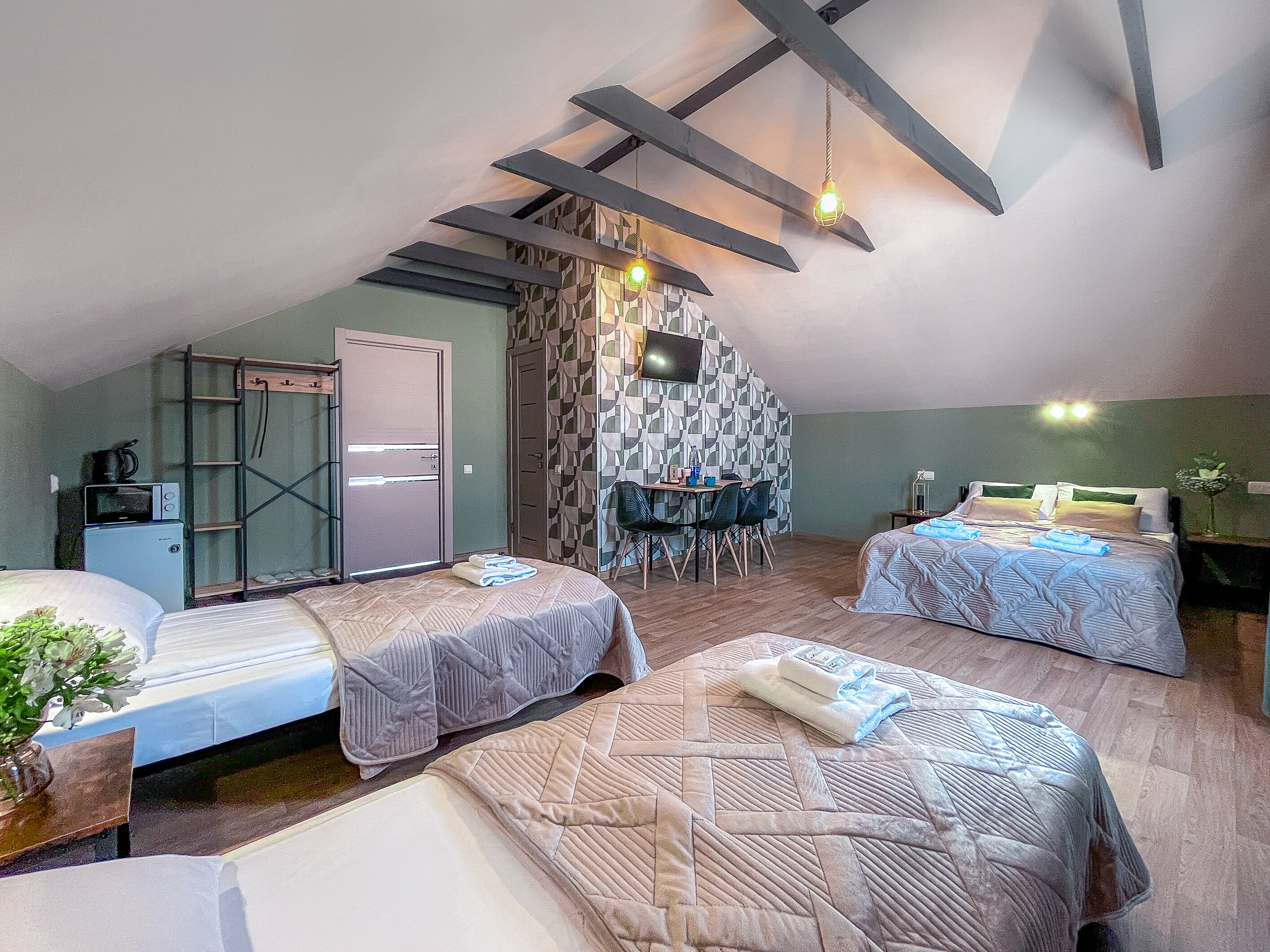 Мансарда 4х-местный