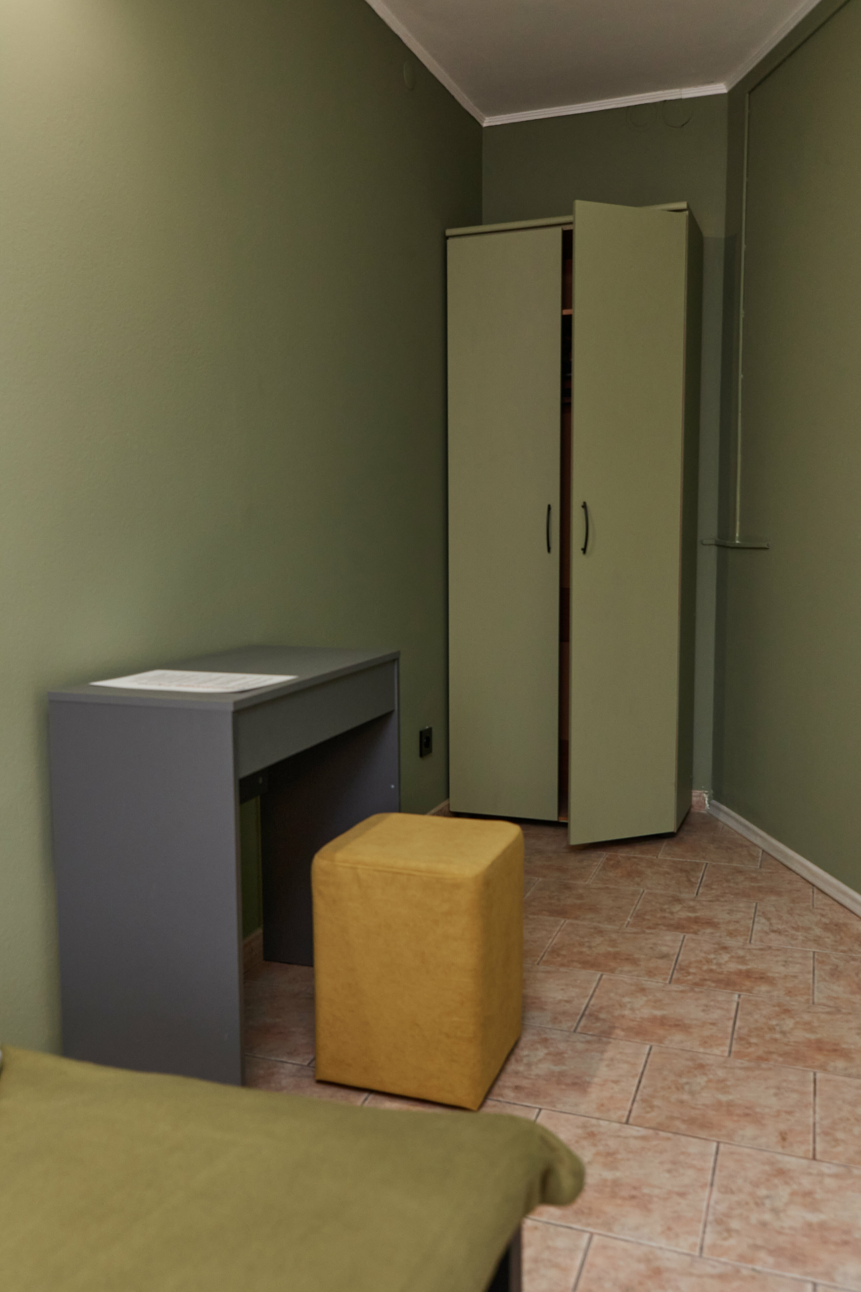 Одноместный номер с общим душем и туалетом