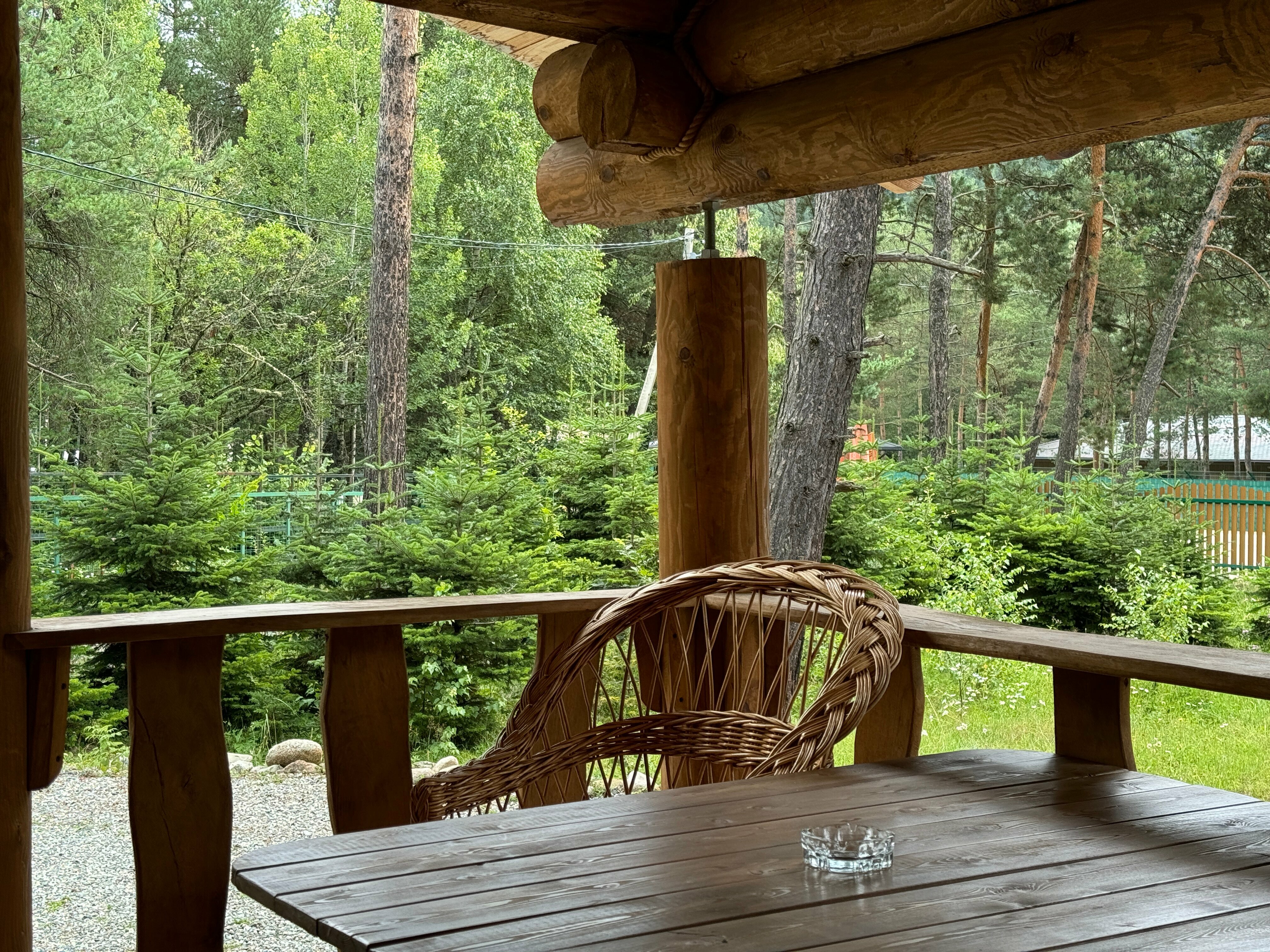 Шале-студия с двухспальной кроватью и раскладным диваном